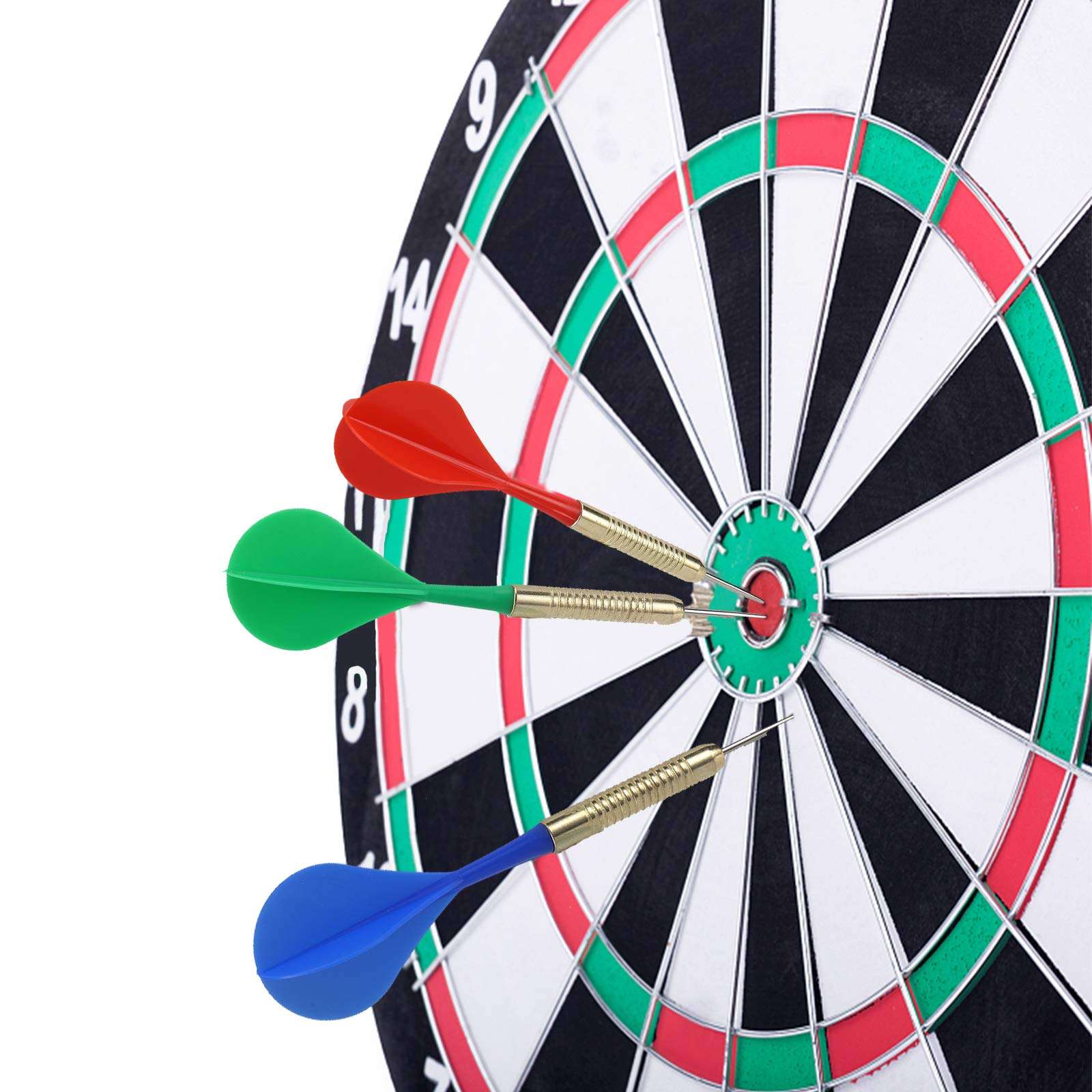 Accmor 12pcs Steel Tip Darts, Bar Dart, Darts Metal Tip Set, Metal Darts for Dartboard 5