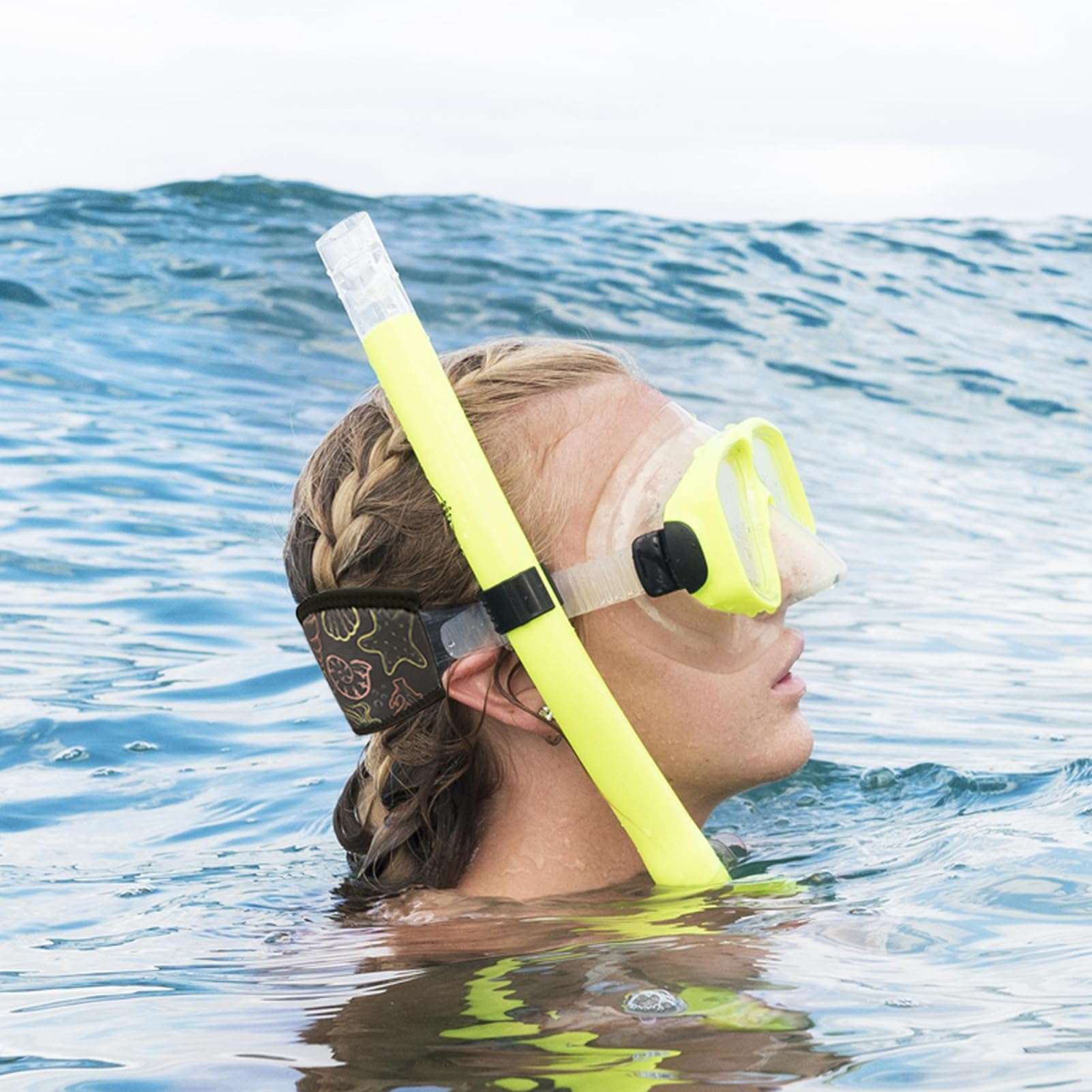 Tailoreadily 4 Pack Diving Mask Slap Straps Cover, Neoprene Snorkel Mask Strap for Men and Women, Swimming Waterproof Dive Mask Straps Hair Protector, Water Sports Diving Glasses Strap Covers 5