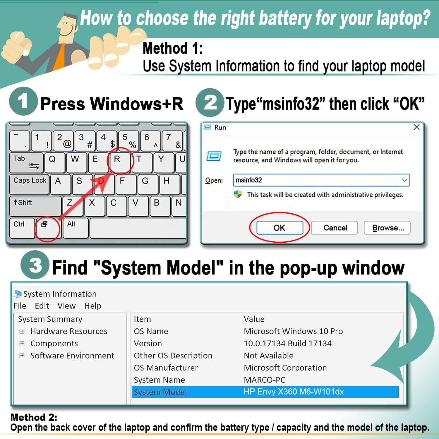 BOWEIRUI HT03XL L11119-855 Laptop Battery for HP Pavilion 14-CE 14-CF 14-DF 15-CS 15-DA 15-DB 15-DW 17-by 17-CA Series 15-CS0053CL 15-DW0033NR 15-DA0014DX L11421-542 L11421-2C2 HSTNN-UB7J HSTNN-DB8R 5