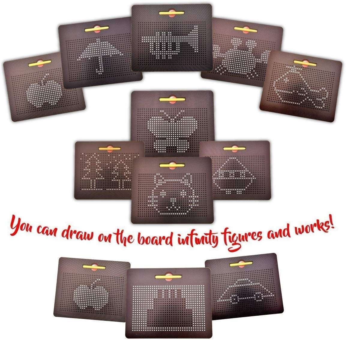 Plutofit? Mag Pad Magnetic Educational Learning Drawing Board 3