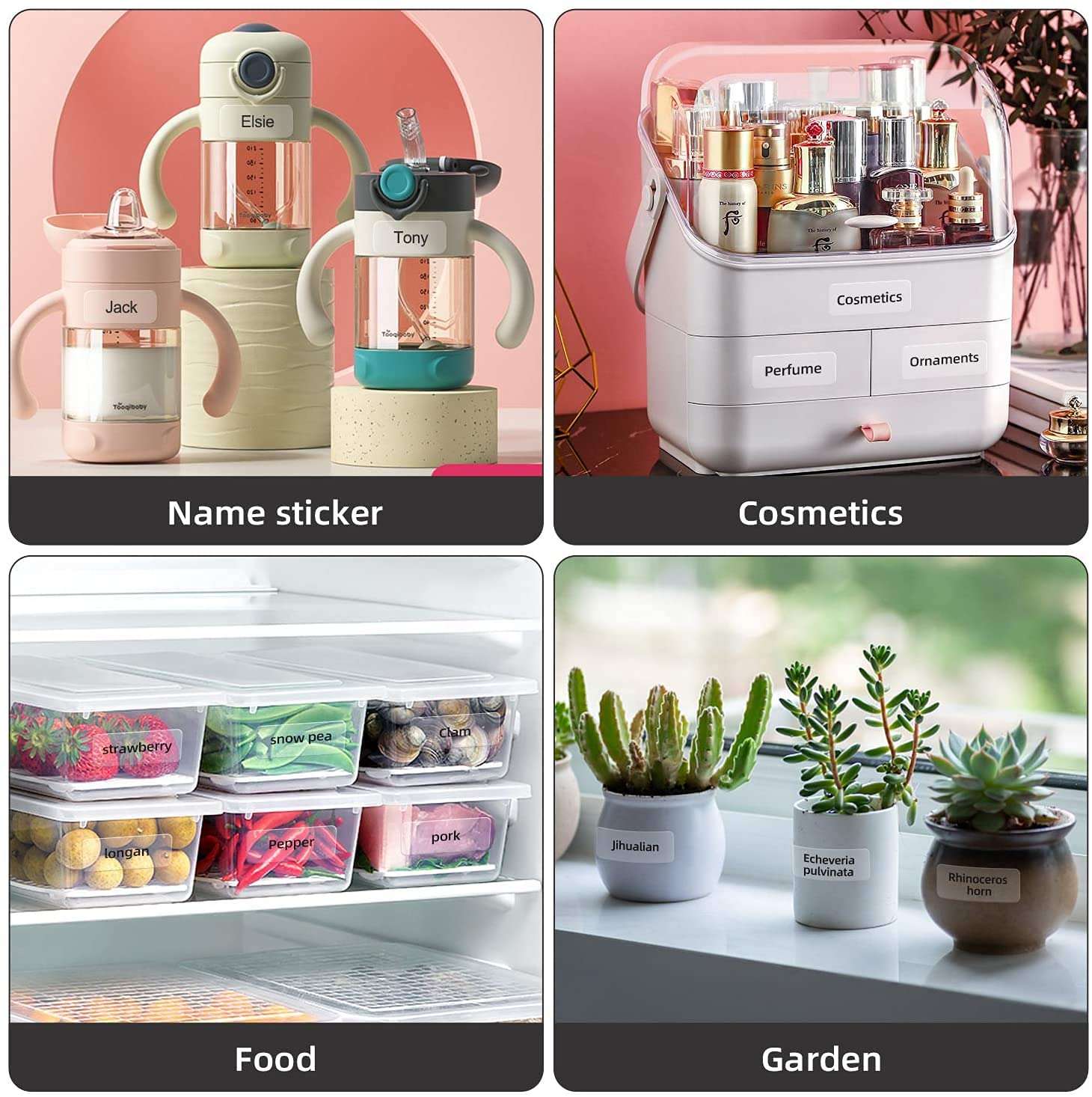 NIIMBOT D11 Label Maker for Office or HomeOrganization, Mini Bluetooth Label Printer with Sticker (6 roll Paper, Green) 6