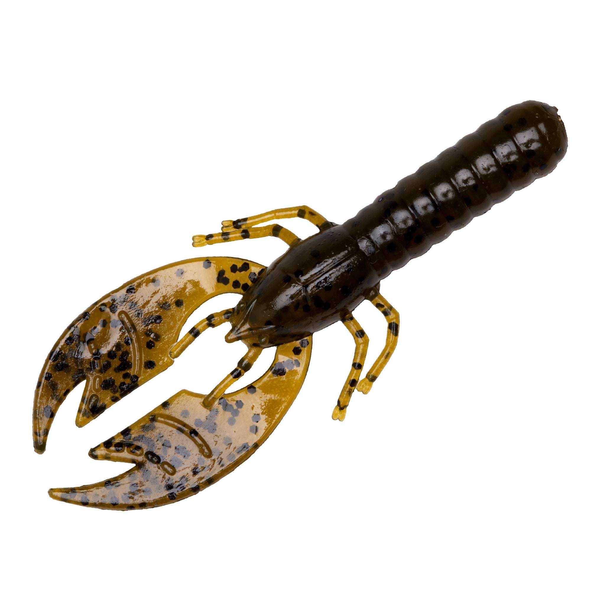 Yum Lures YCRP208 Craw Papi Fishing Bait, Green Pumpkin, 2.75"