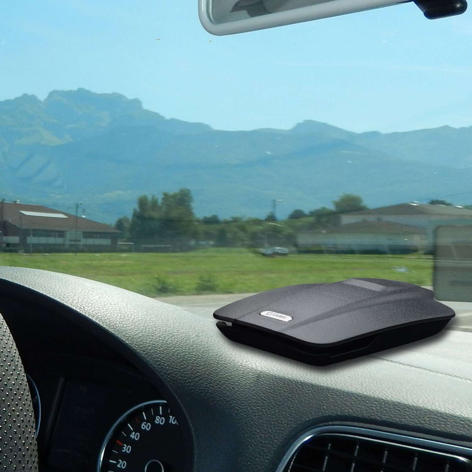 Vehicle Phone Holder – Car Dashboard Cell Phone Mount Universal Cradle Clip Stand Compatible for Apple iPhone Samsung Galaxy Google Pixel LG Moto and More 3