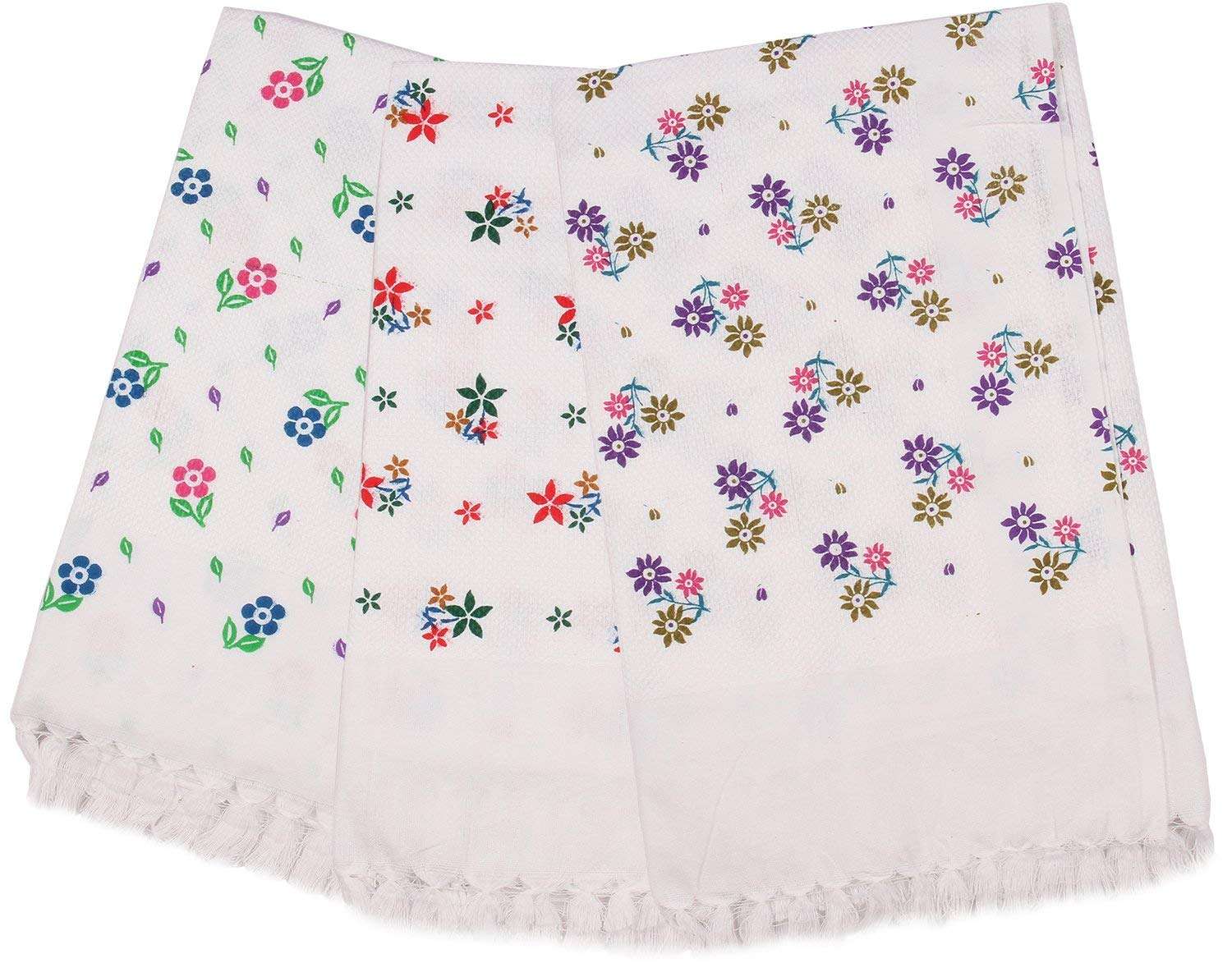 Garmend Khadi Handloom Cotton Bath Towels Set of 3 240 GSM 5