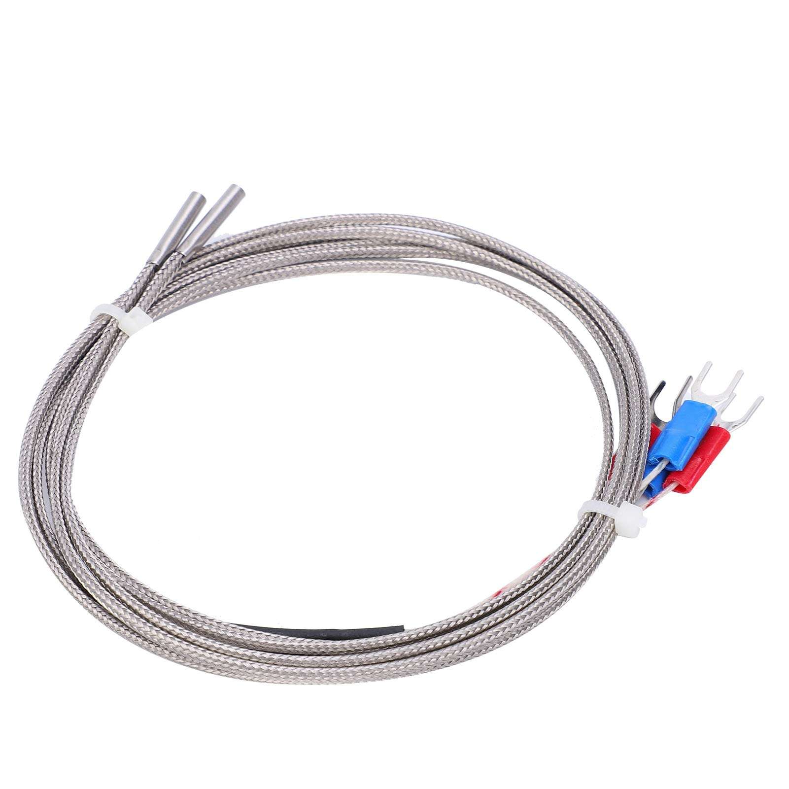 April Gifts Caiqinlen Temperature Sensor, Sturdy Thermocouple, Small Size for Temperature Measuring 3D printing 3D Printer Office Equipment 5