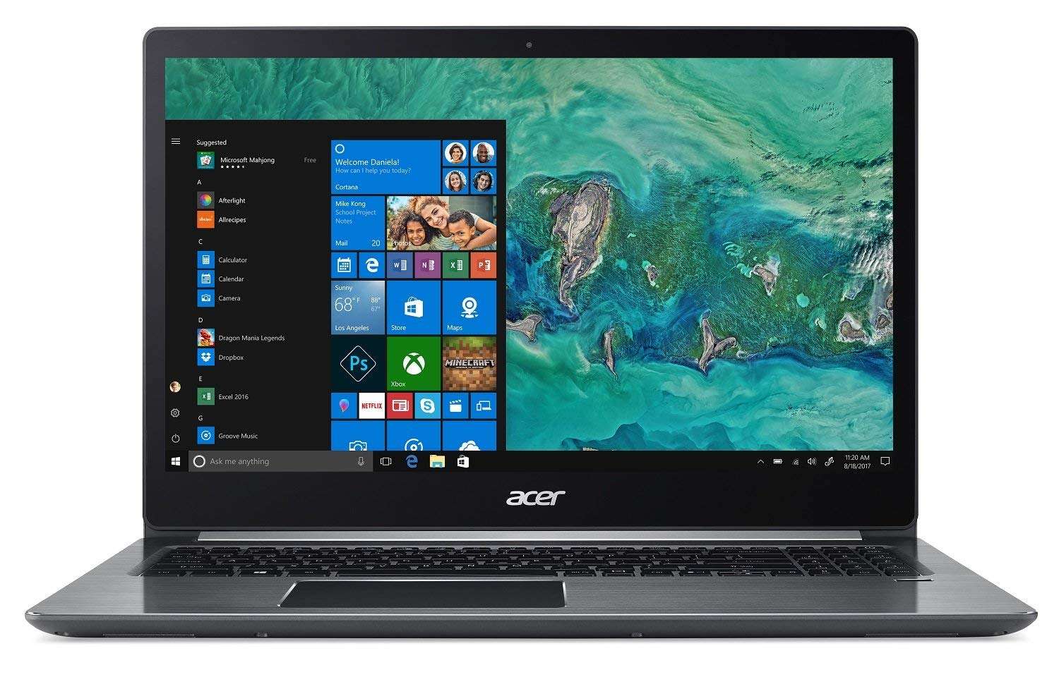 Acer Swift 3, 15.6in Full HD, AMD Ryzen 5 2500U, 8GB DDR4, 256GB SSD, Windows 10, SF315-41-R8PP (Renewed) 2