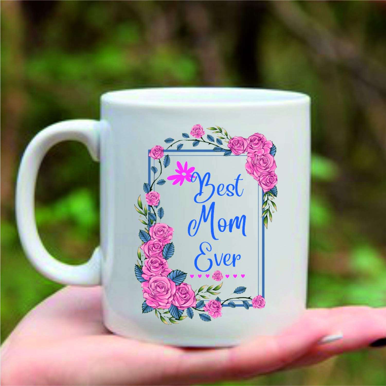 PICRAZEE Gift for MOM | Mummy | Mother Birthday Gift | Women's Day Combo (1 Printed Coffee Mug, 1 Printed Fridge Magnet, 1 Greeting Card)(MFG) 3