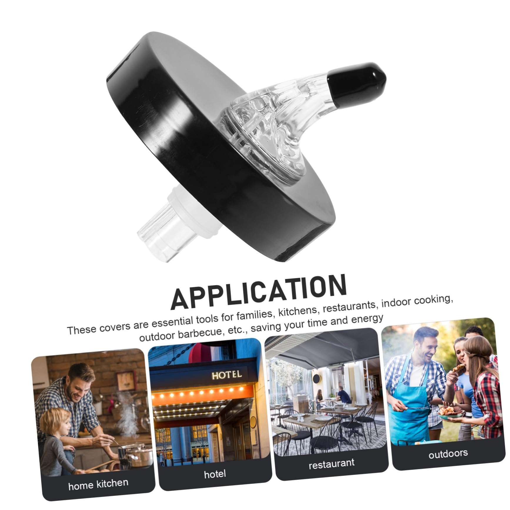 PRETYZOOM Ball Canning Oil Spout Jar Lid Dispenser Wide Mouth Jar Lid Oil Spout Pourer Easy Oil Pour Container for Jar 3