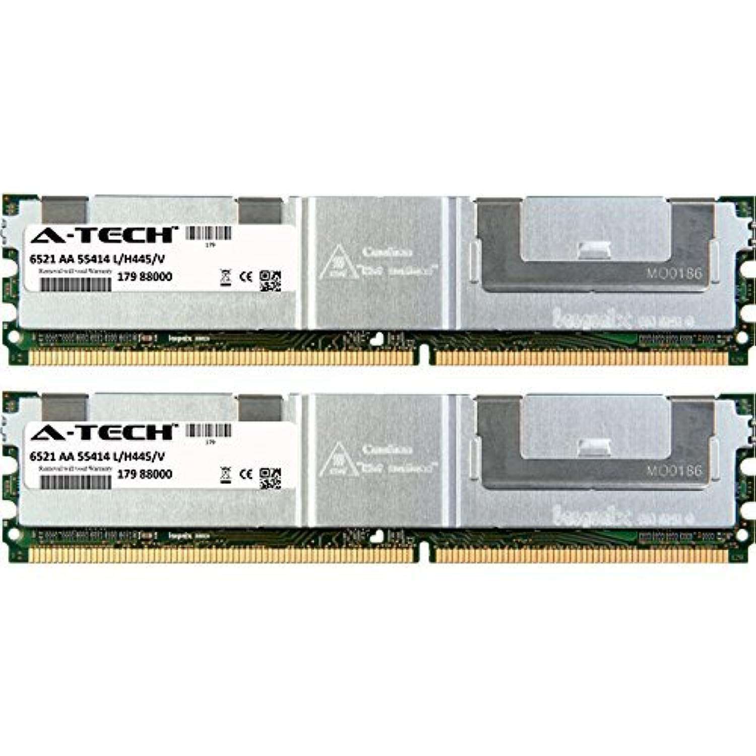 8GB KIT (2 x 4GB) for Intel T Series T5000PAL. DIMM DDR2 ECC Fully Buffered PC2-5300F 667MHz Server Ram Memory. Genuine A-Tech Brand.