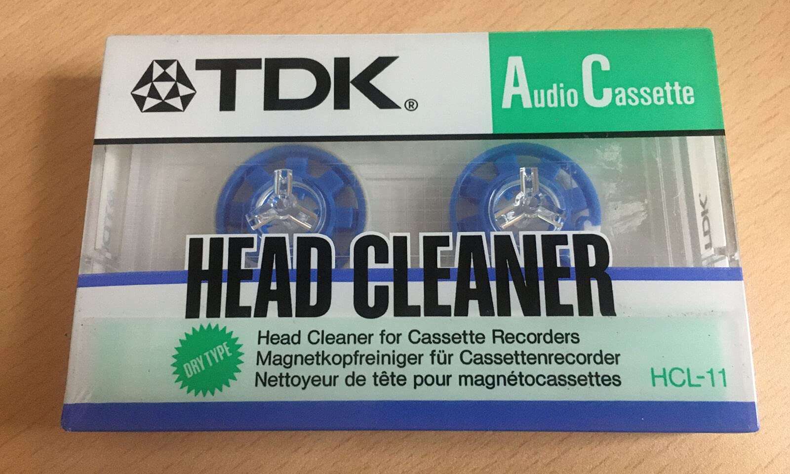 TDK HCL-11 Reinigungskassette Audio trocken 1