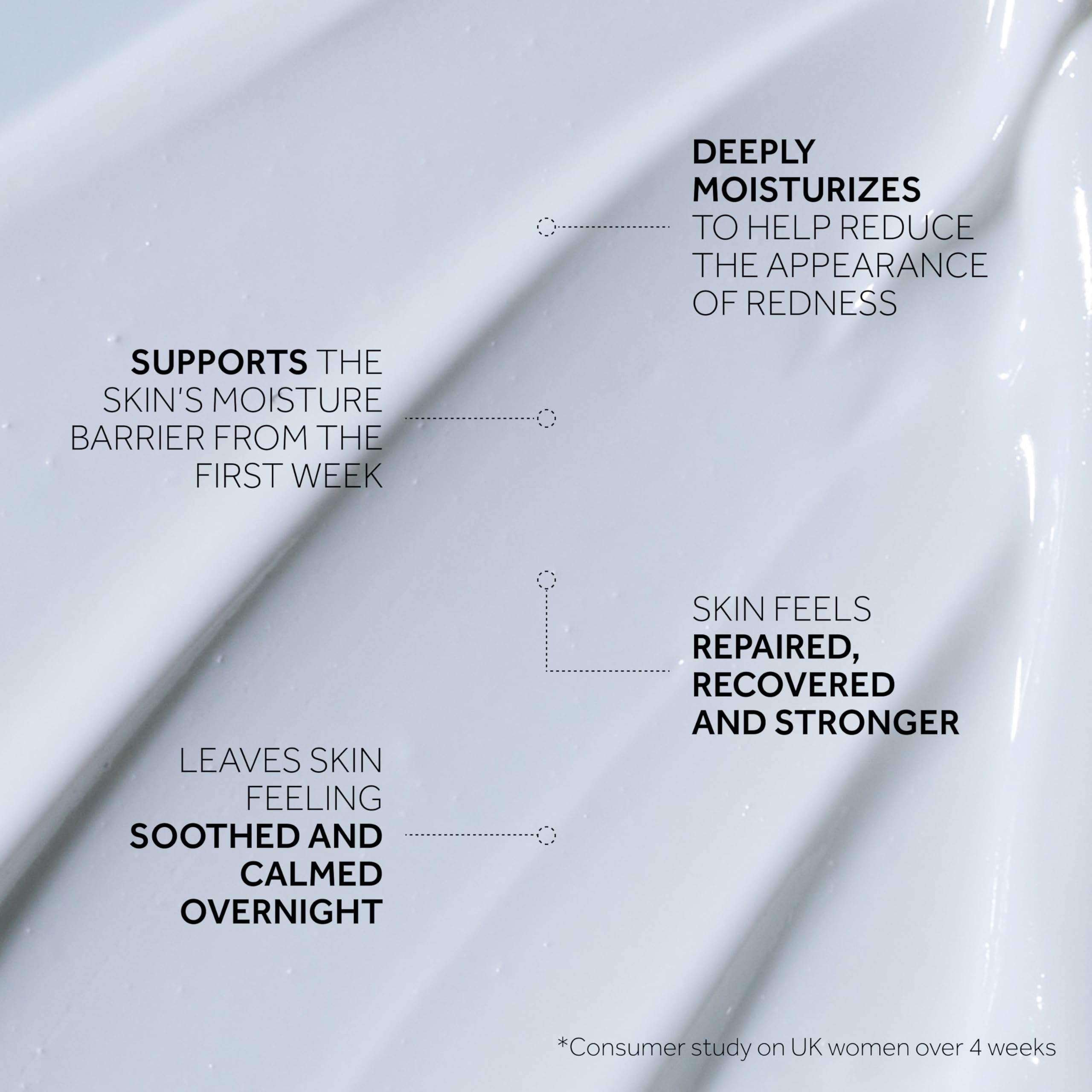 No7 Derm Solutions Skin Barrier Repair Night Cream & Redness Corrector for Face - CICA Restoring Overnight Treatment - Hydrates, Calms & Soothes - For Sensitive, Redness-Prone Skin (1.7 Fl Oz) 5