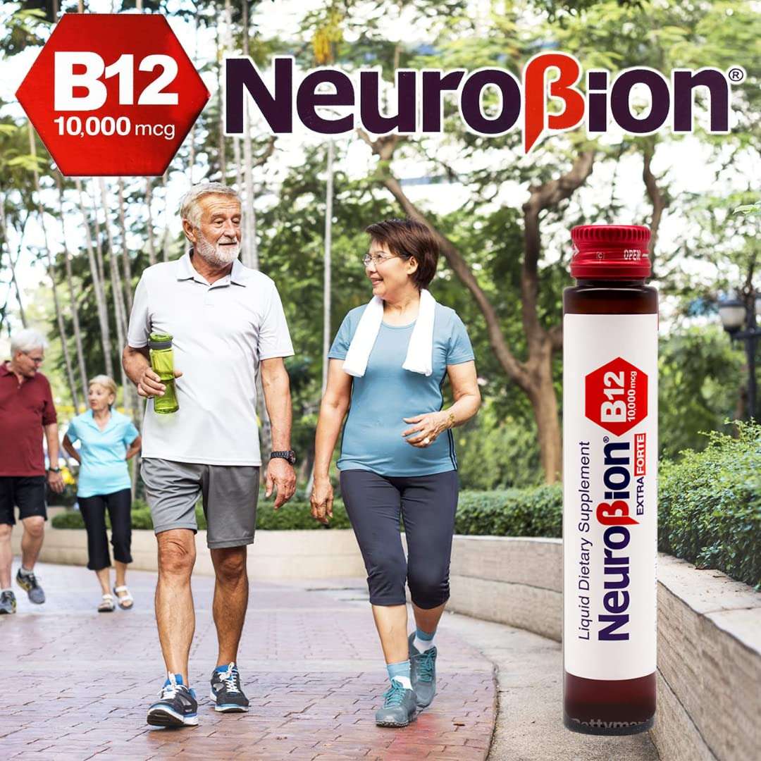 Neurobion Extra Forte B12 10,000 mcg Vials, Liquid - Extreme Powerful- 10 Vials per Box 6