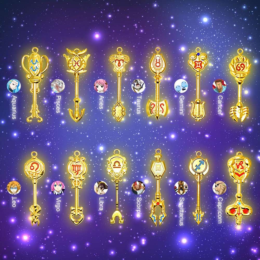 econoLED 25PCS Key Chain Celestial Spirit Gate Pendant Set Keychain for Children Kids Christmas Thanksgiving Day Birthday Gifts 5