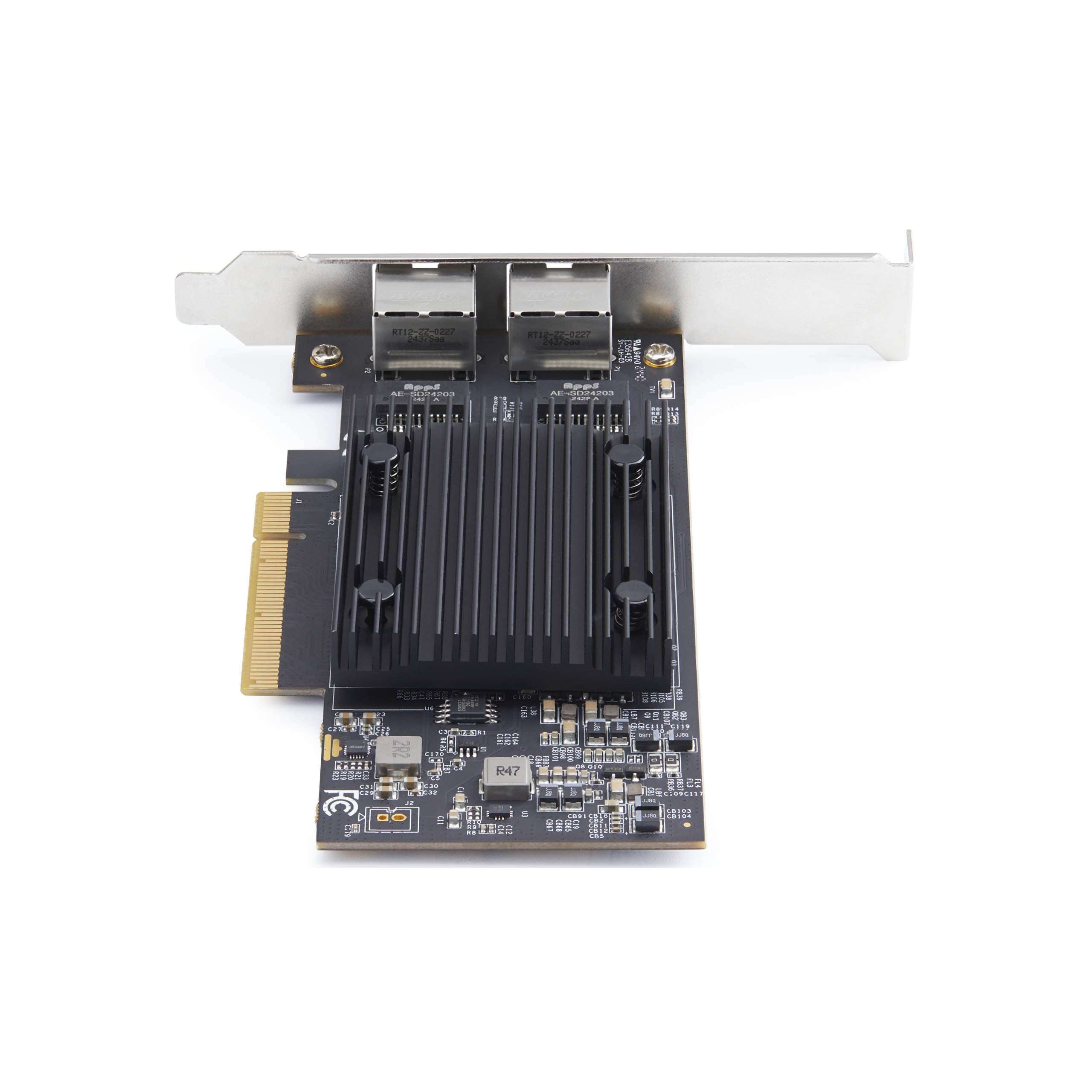 StarTech.com 2-Port PCIe 10Gb Ethernet Network Card, Windows and Linux, BCM57416 Chipset, 10GBASE-T, NIC Card, TAA 4