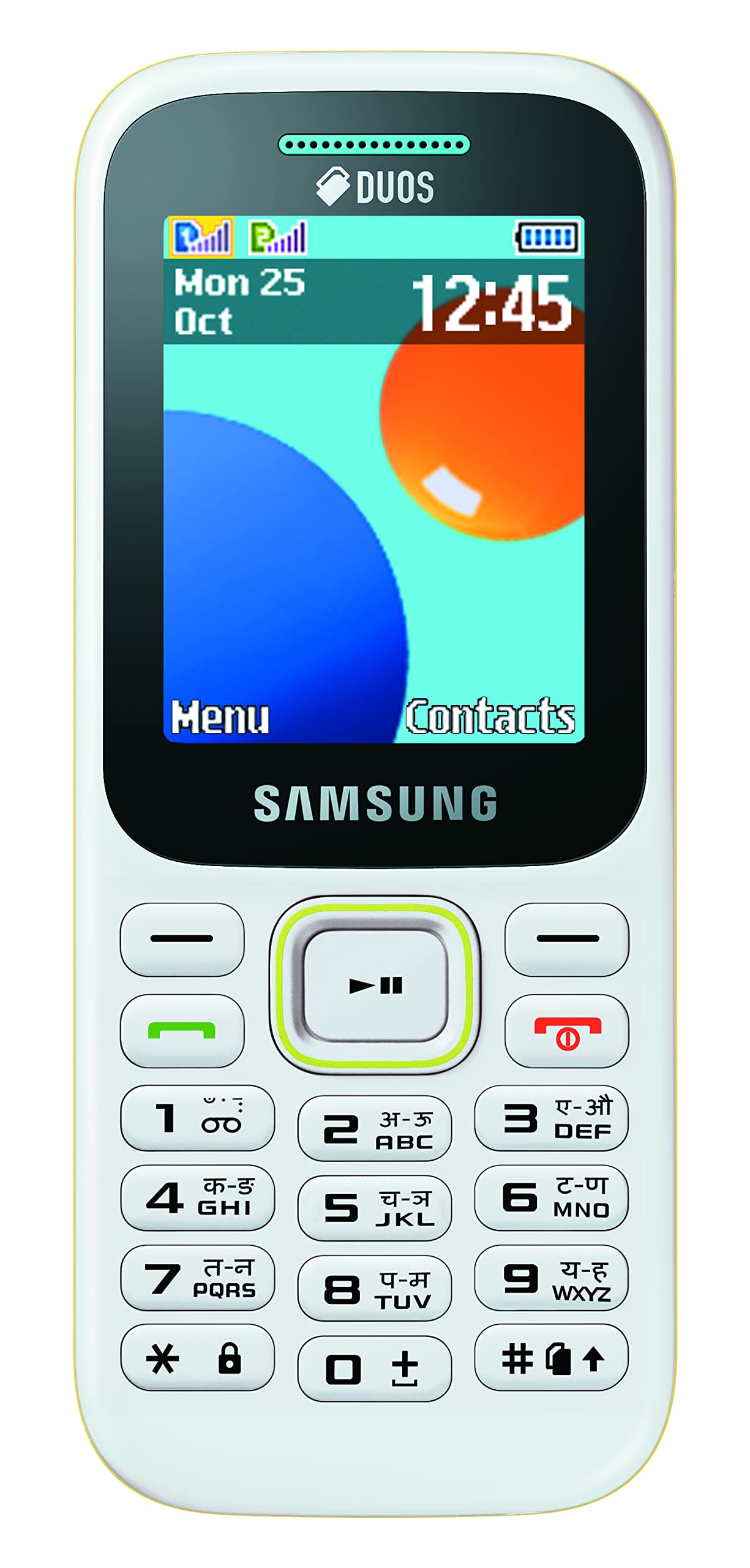 Samsung Guru Music 2 315 (GT-B315, White) (SM-B315EZWDINS)