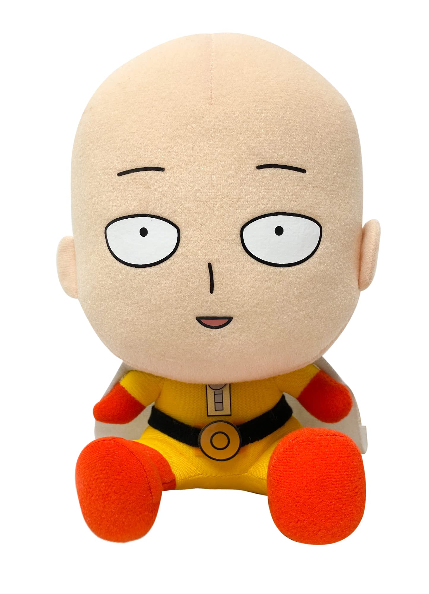 Great Eastern Entertainment One Punch Man Saitama Collectible Plush Toy, 5"