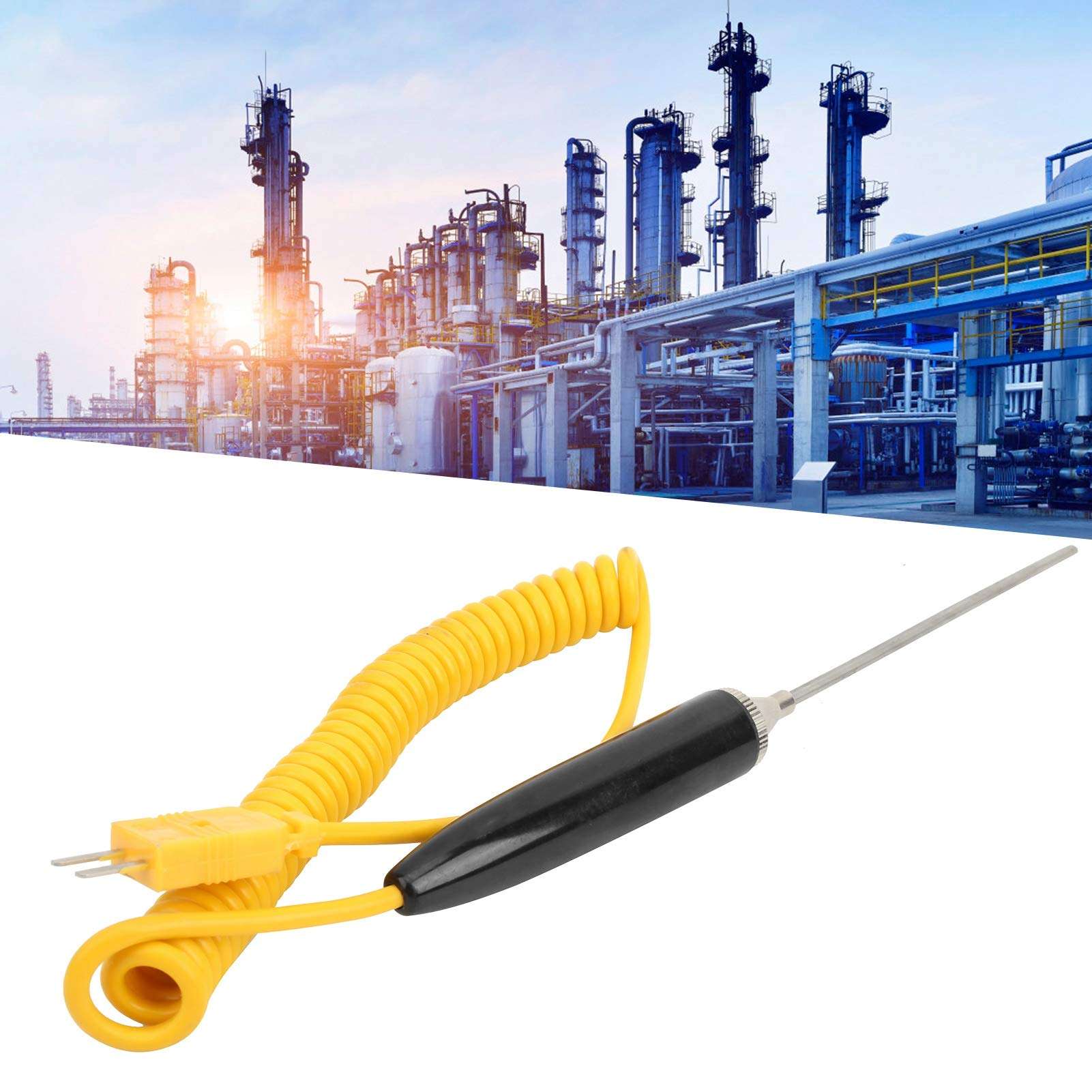 Shopping Spree Thermocouple Probe, Durable Convenient Thermocouple, Accurate Gas Media Liquid For Measure Temperature 6