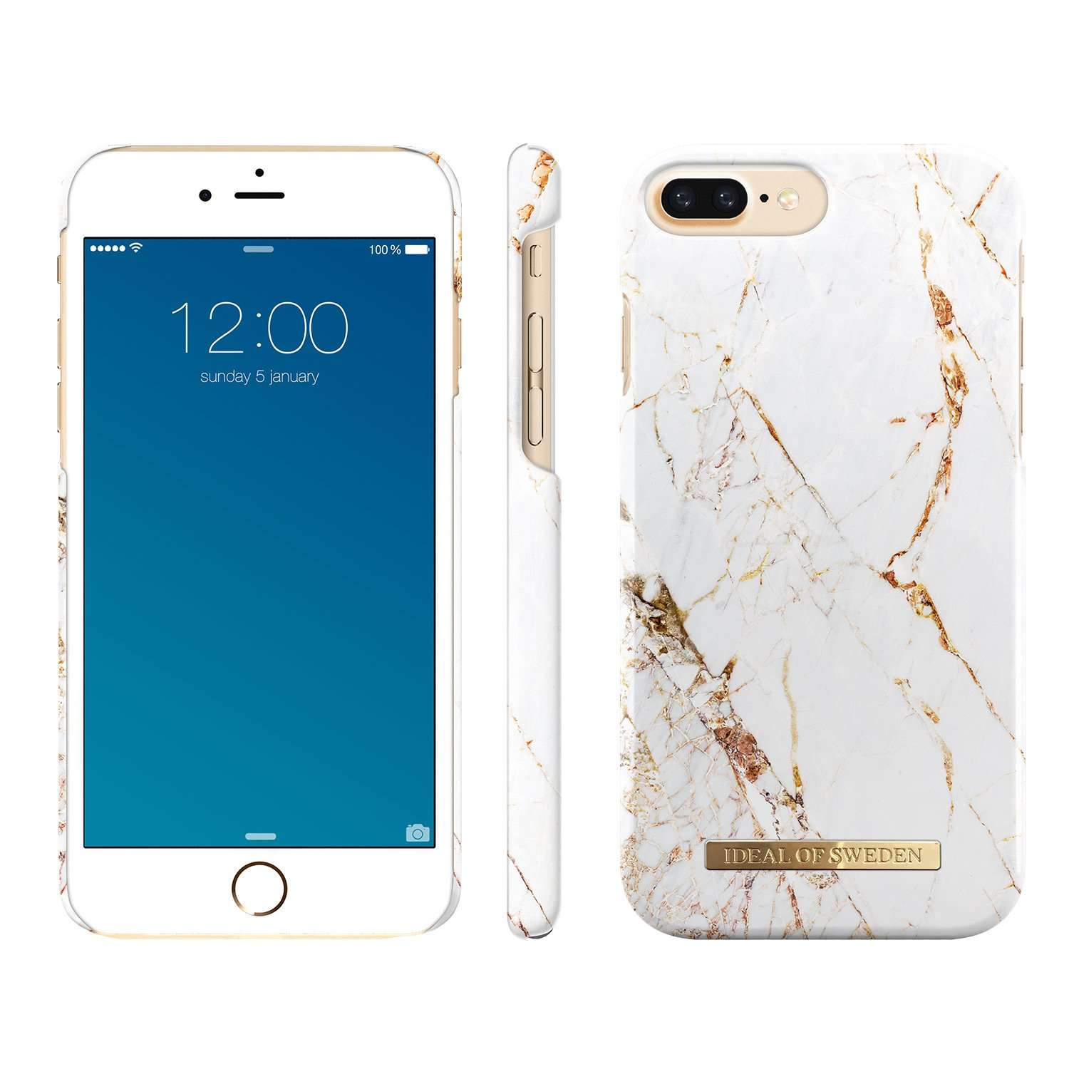 iDeal Of Sweden Mobile Phone Case for iPhone 8 Plus / 7 Plus / 6 Plus / 6s Plus (Microfiber Lining, Qi Wireless Charger Compatible) (Wild Leopard) 2