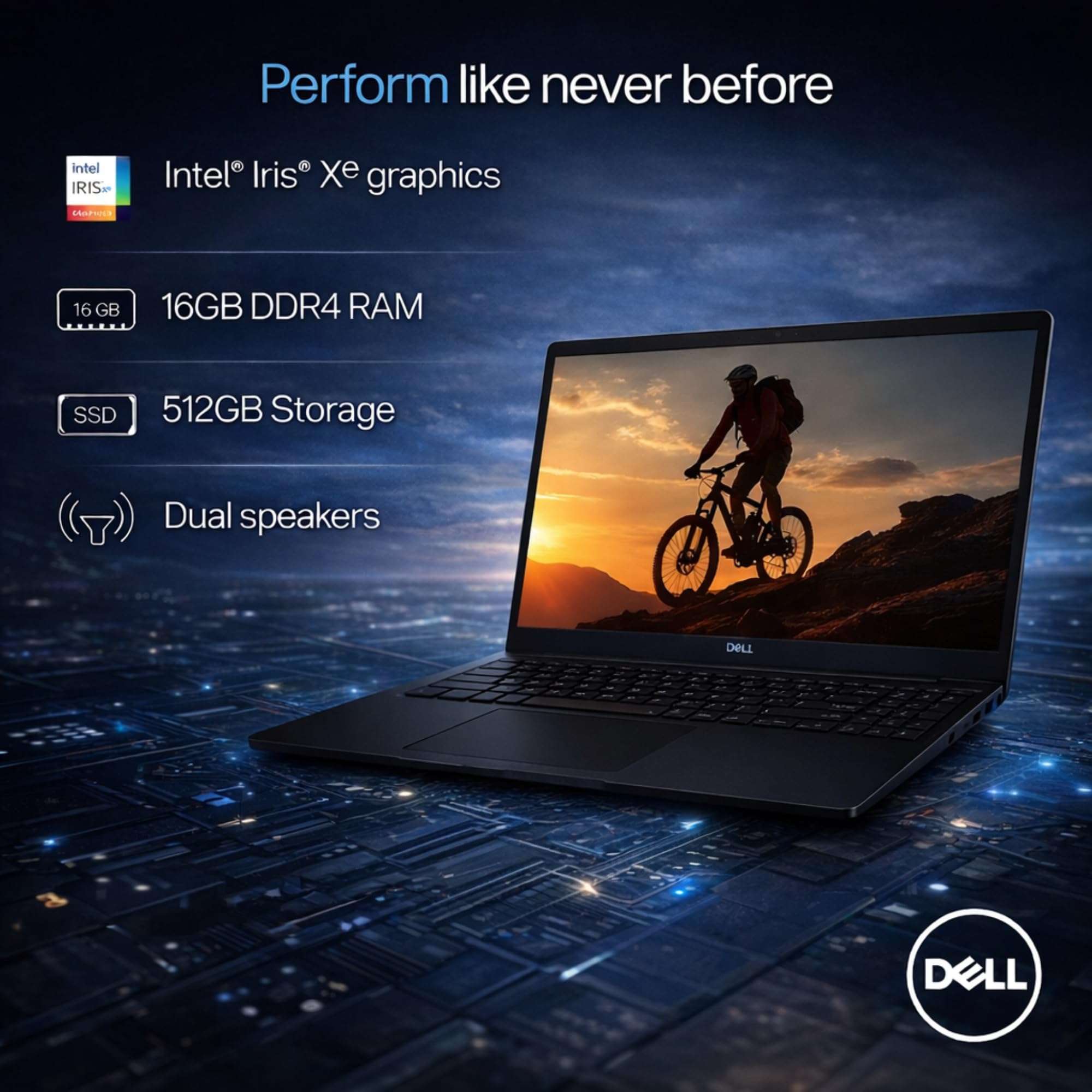 Dell Inspiron 15.6" FHD Touchscreen Business Laptop, 13th Gen Intel Core i5 (Beat i7-1250U), 12GB RAM, 512GB Storage(256GB SSD and 256GB External), Win 11, Office 365 for Web, USB-C, no Mouse 5