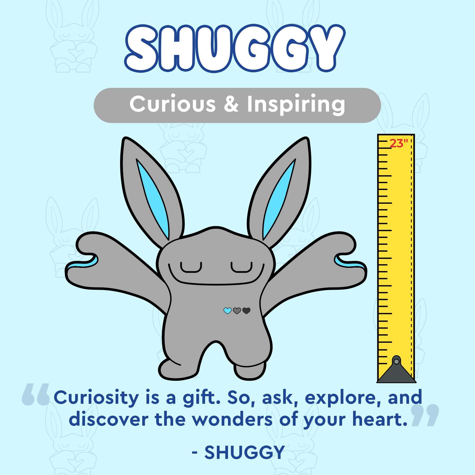 Bumpas Weighted Stuffed Animals (Shuggy) 5