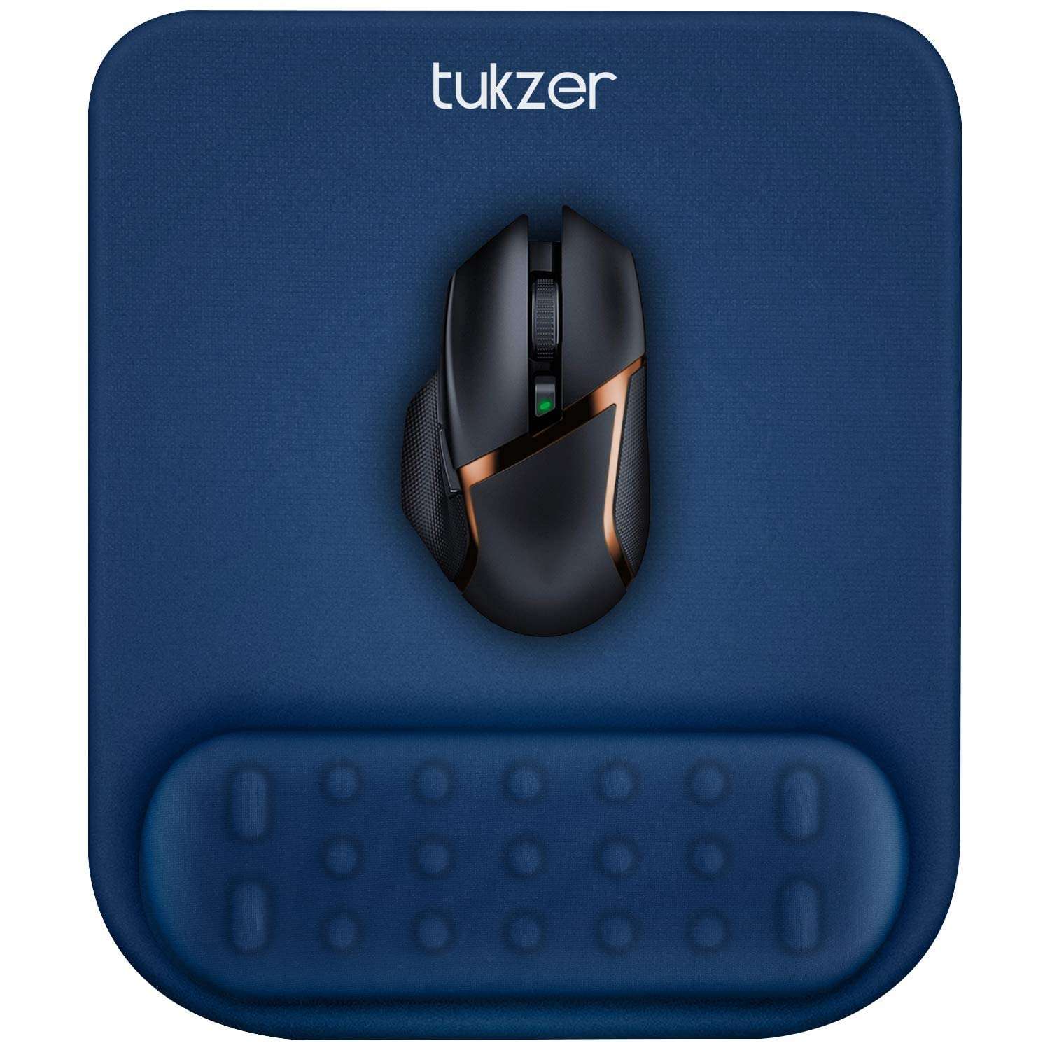 Tukzer 4-in-1 USB 3.0 HUB, Type C to USB A HUB Splitter Extender & Gel Mouse Pad Wrist Rest Memory-Foam Ergonomic Mousepad| Cushion Wrist Support & Pain Relief 6
