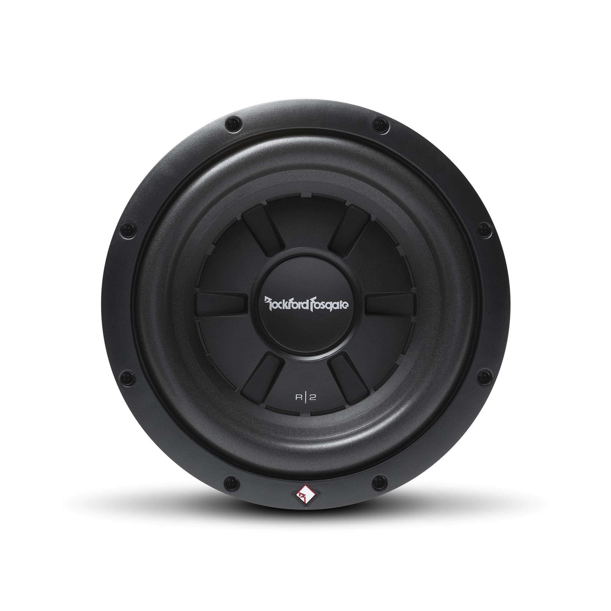 Rockford Fosgate Prime R2SD2-10 Single R2 Slim 10" 2-Ohm DVC Shallow Subwoofer - 200 Watts RMS / 400 Watts Peak 1