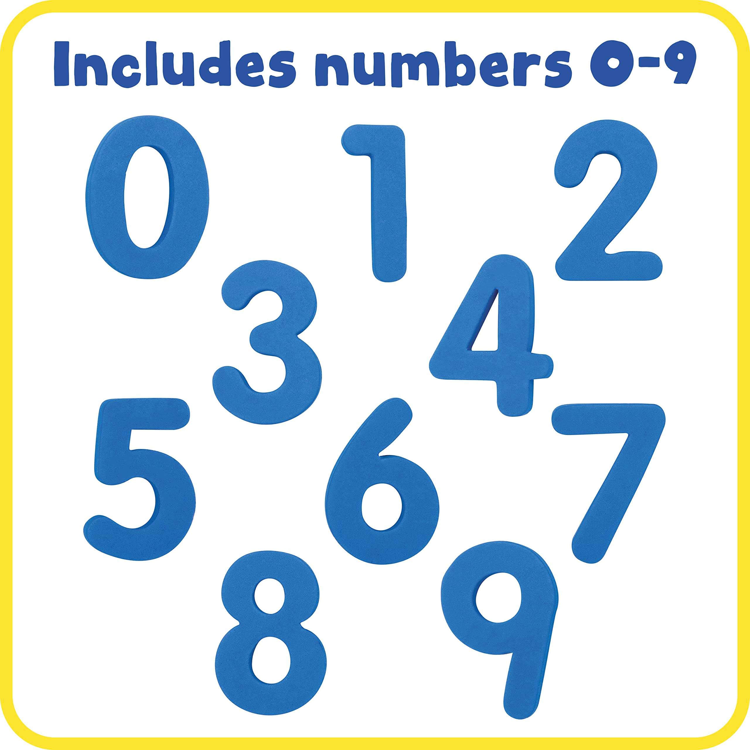 READY 2 LEARN Giant Stampers - Numbers 0-9 - Set of 10 - Easy to Hold Foam Stamps for Kids - Arts and Crafts Stamps for Displays, Posters, Signs and DIY Projects 2