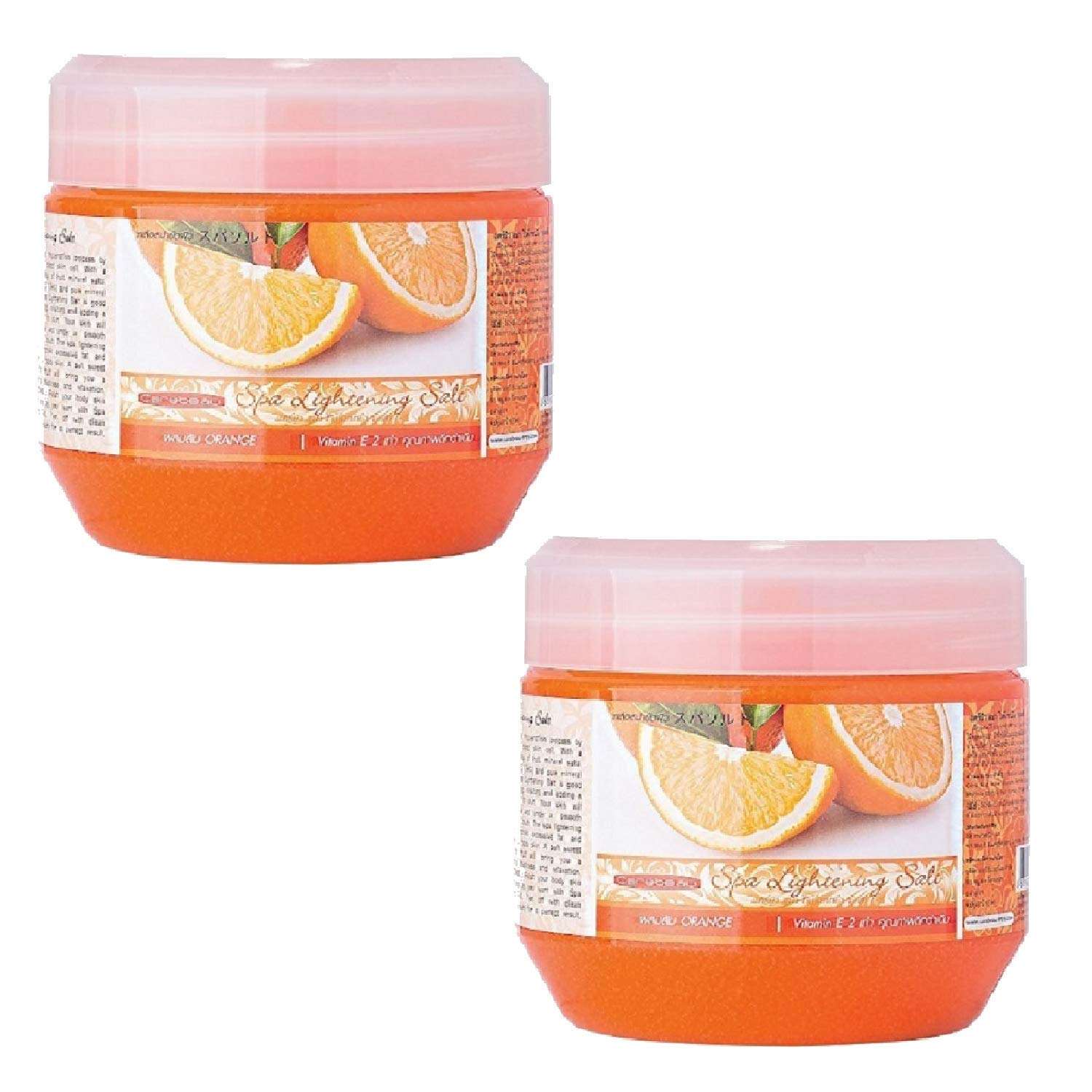 Carebeau Spa Salt Lightening Body Scrub 700g (ORANGE) 3