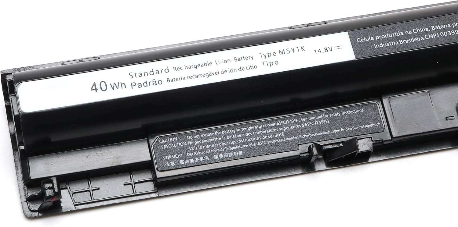 M5Y1K Laptop Battery for Dell Inspiron 14 15 3000 15 5000 Series 3451 3452 3551 3552 3558 3567 5458 5551 5555 5558 5559 5755 5758 5759 Vostro 3458 3558 fit M5YIK HD4J0 VN3N0-14.8V 40Wh 4