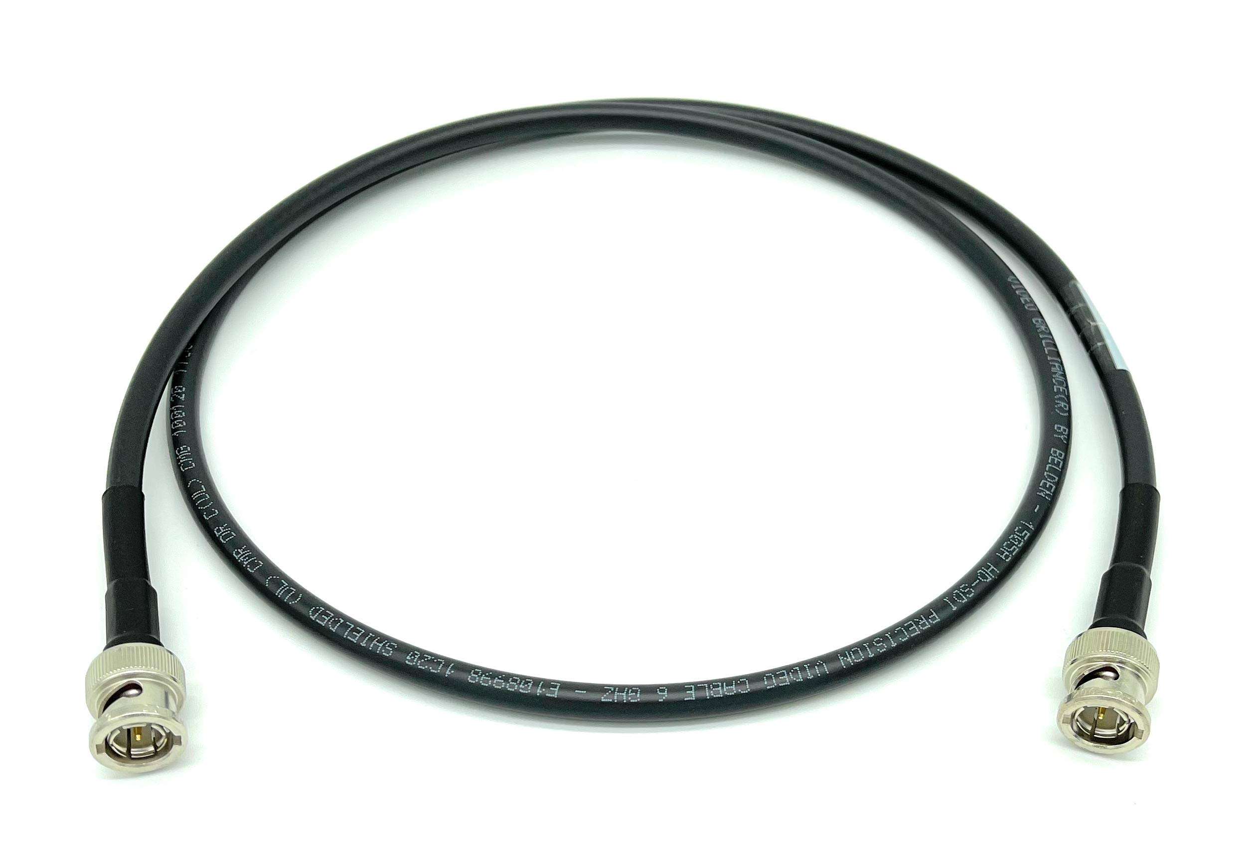 AV-Cables 25ft 3G/6G HD SDI BNC Cable Belden 1505A RG59 - Black 1