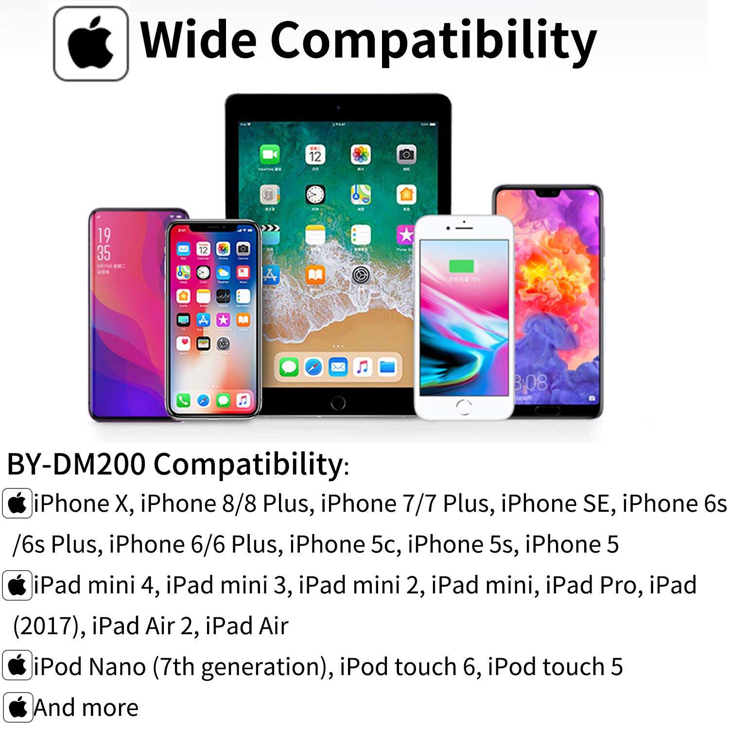 BOYA iPhone Directional Microphone Lightning, Digital Cardioid MFI Lightning Mic with Superb Sound for iPhone 11 x 8 7 7plus iPad iPod Touch iOS Recording YouTube Video Vblog Livestream 2