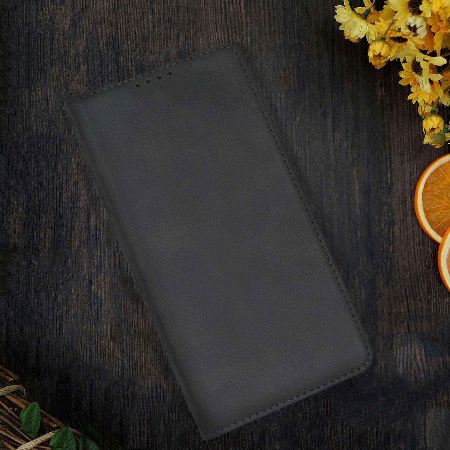 D DESSVON Samsung Galaxy S20 Case Wallet Black, Galaxy S20 Case with Card Holder Kickstand, Strong Magnet No Buckle Business Style Flip Leather Protective Phone Case Cover for Samsung Glaxy S20 5