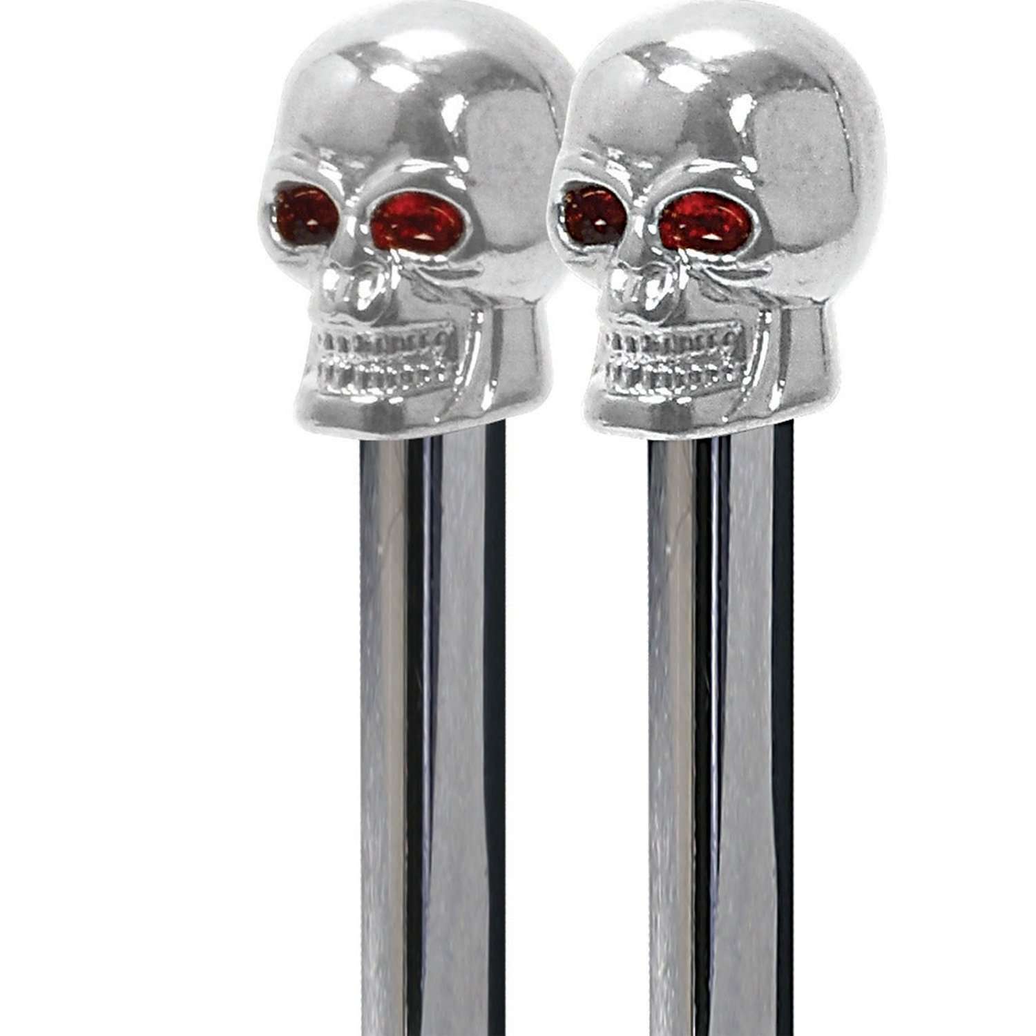 Bully PM347C Chrome Skull Door Knob