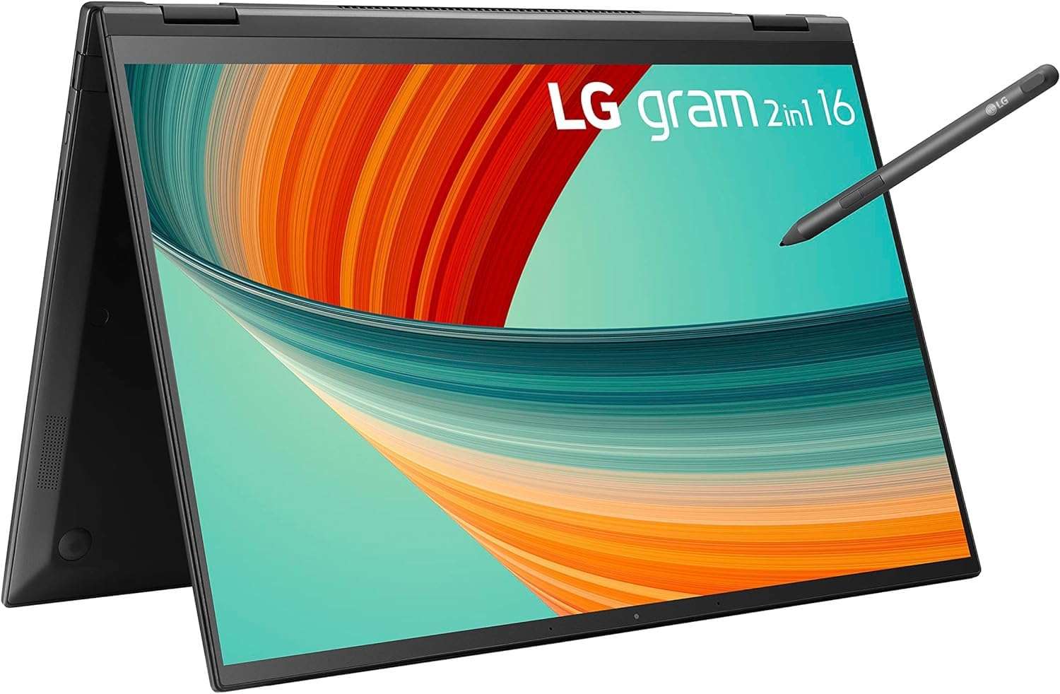 LG Gram 16 Ultra-Thin 2-in-1 Laptop 16" WQXGA IPS Anti-Glare Touchscreen Intel 12-Core i7-1360P 32GB RAM 1TB SSD Backlit Thunderbolt4 FHD IR Webcam Long-Lasting Battery w/Pen Win11 w/ICP Accessory 2