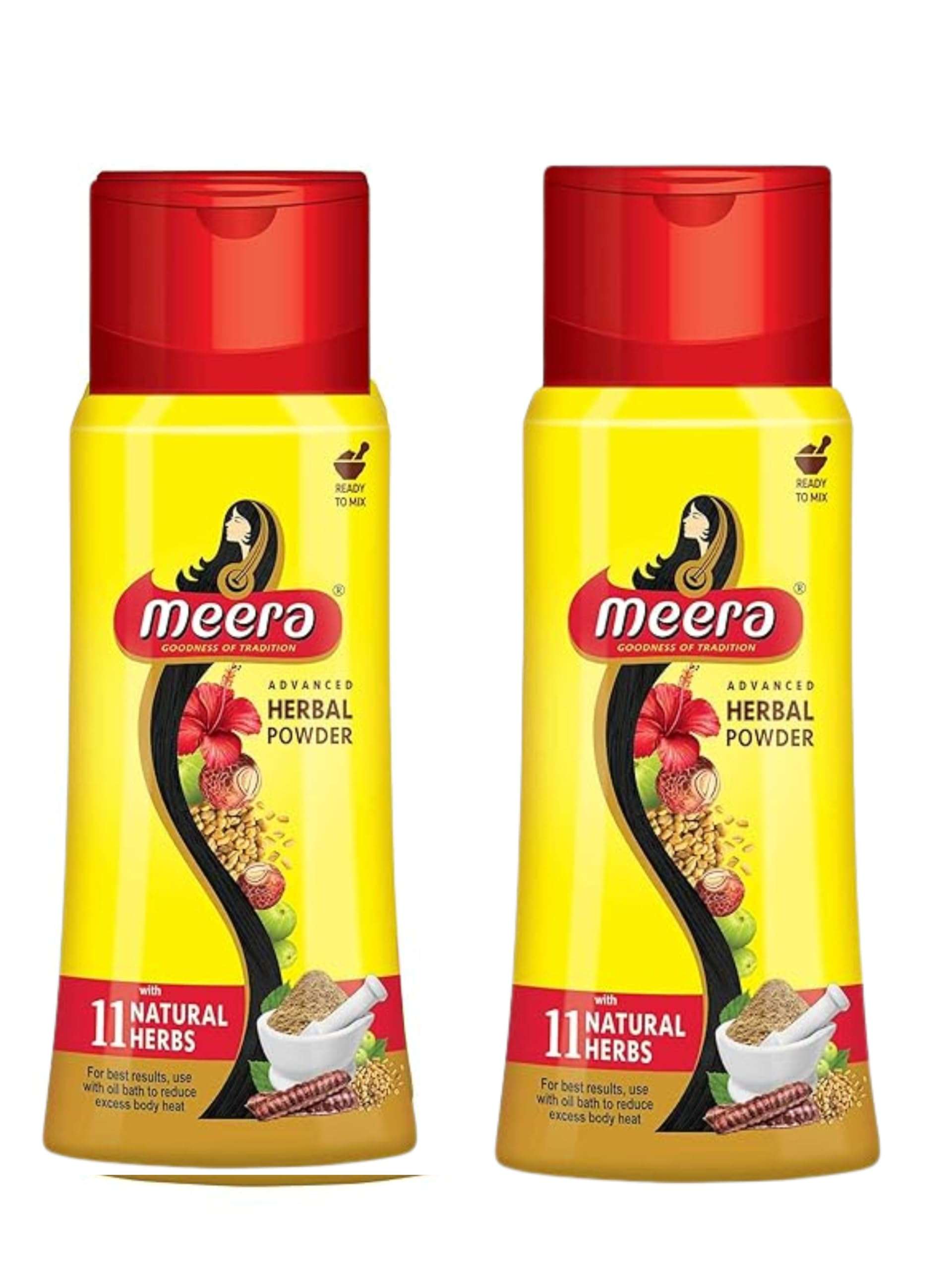 Herbal Hairwash Powder, With 11 Naturals Herbs,Advance Herbal Powder for Hairfall Protection & Strong and Healthy Hair,Fragrance Free,For Men and Women, 150gm-Pack of 2 1