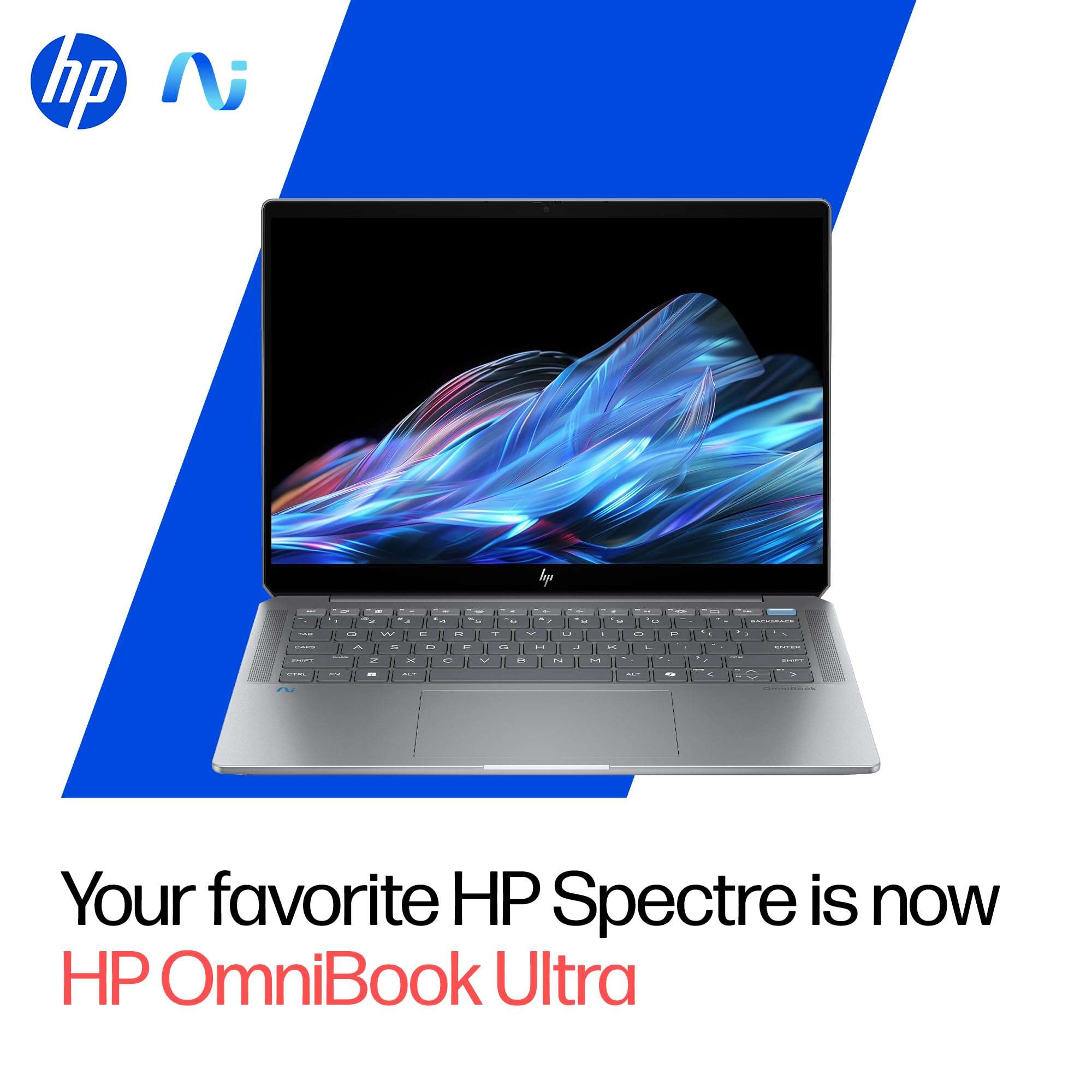 HP OmniBook Ultra AMD Ryzen AI 9 HX 375 Next Gen AI Laptop,(32GB-LPDDR5X Ram,1TB SSD)2.2k Anti Glare 400 Nits, 14''/35.6cm,W11+M365+Office24 with Copilot, FPR, Silver,1.57kg,9MP IR AI Camera, fd0009AU 4