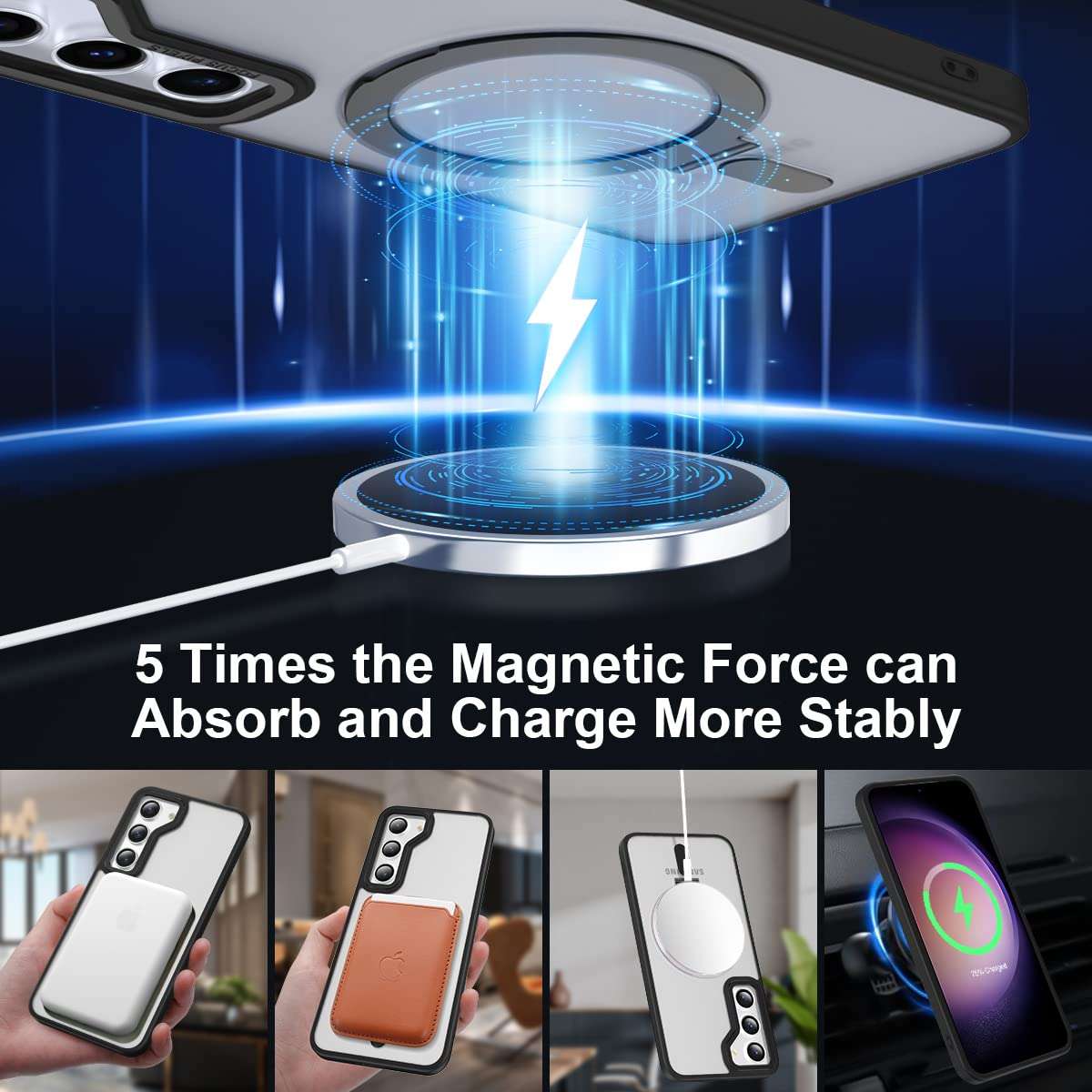 Samsung Galaxy S23 Case, 3D Printed Cute Cat Meow Pattern Case, Ultra Thin Flexible Soft Rubber Protective Phone Case Cover for Samsung Galaxy S23 Case (Palm) 4