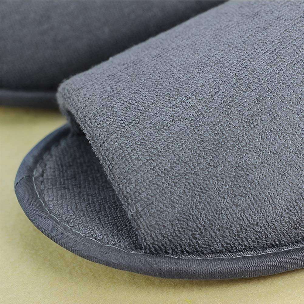 Denpetec Cozy Lightweight and Memory Foam Indoor Slippers for Womens and Mens, Foldable Slippers for Travel,Spa and Hotel 4