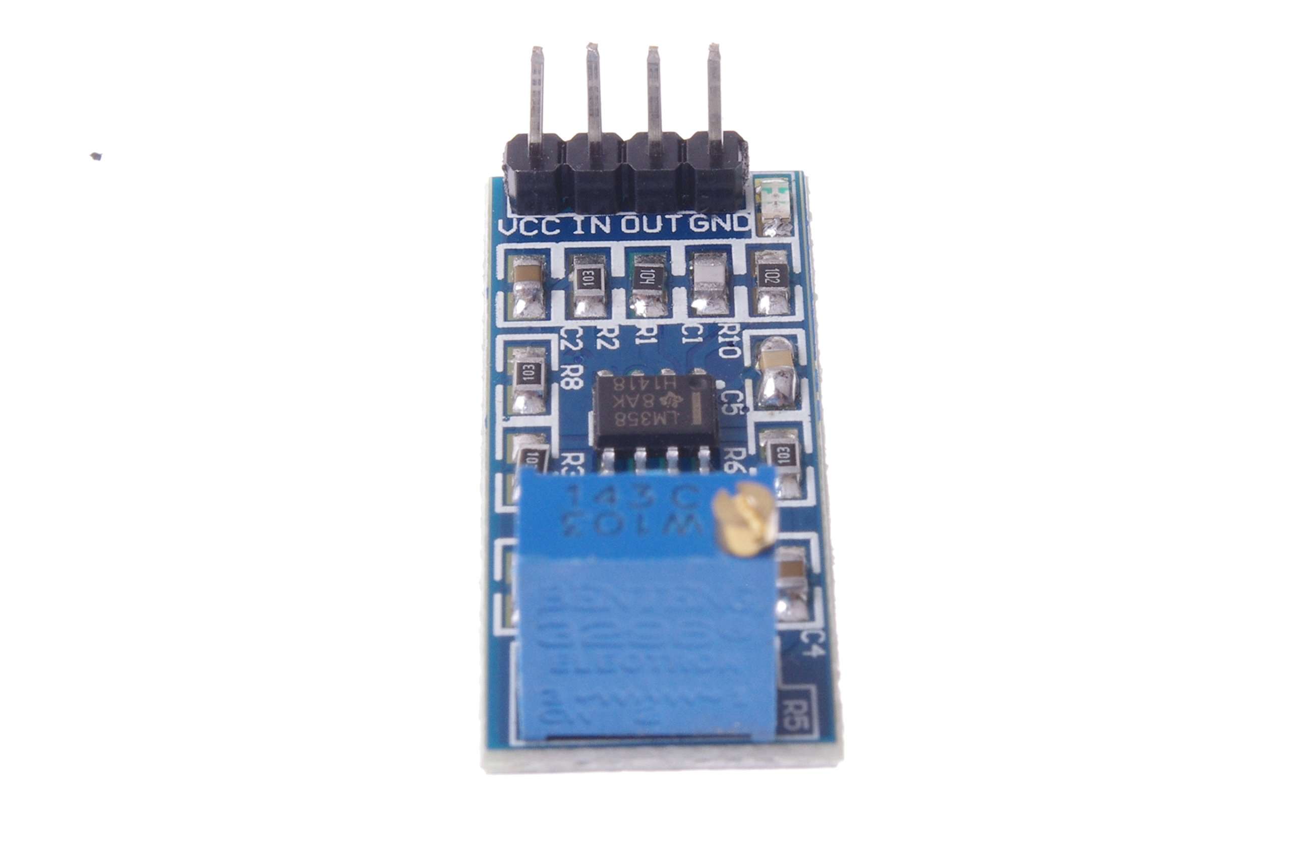 SMAKN LM358 100 Gain Signal amplification module Operational Amplifier DC5-12V 4