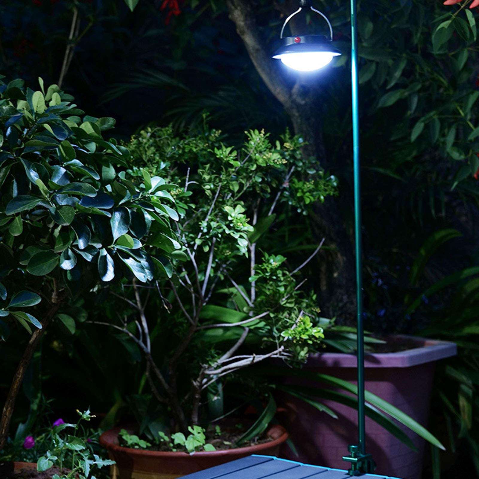 KUIDAMOS Folding Hanging Light Bracket Wide Application Bracket Fold Design Aluminum Alloy,for Mountain Camping 6