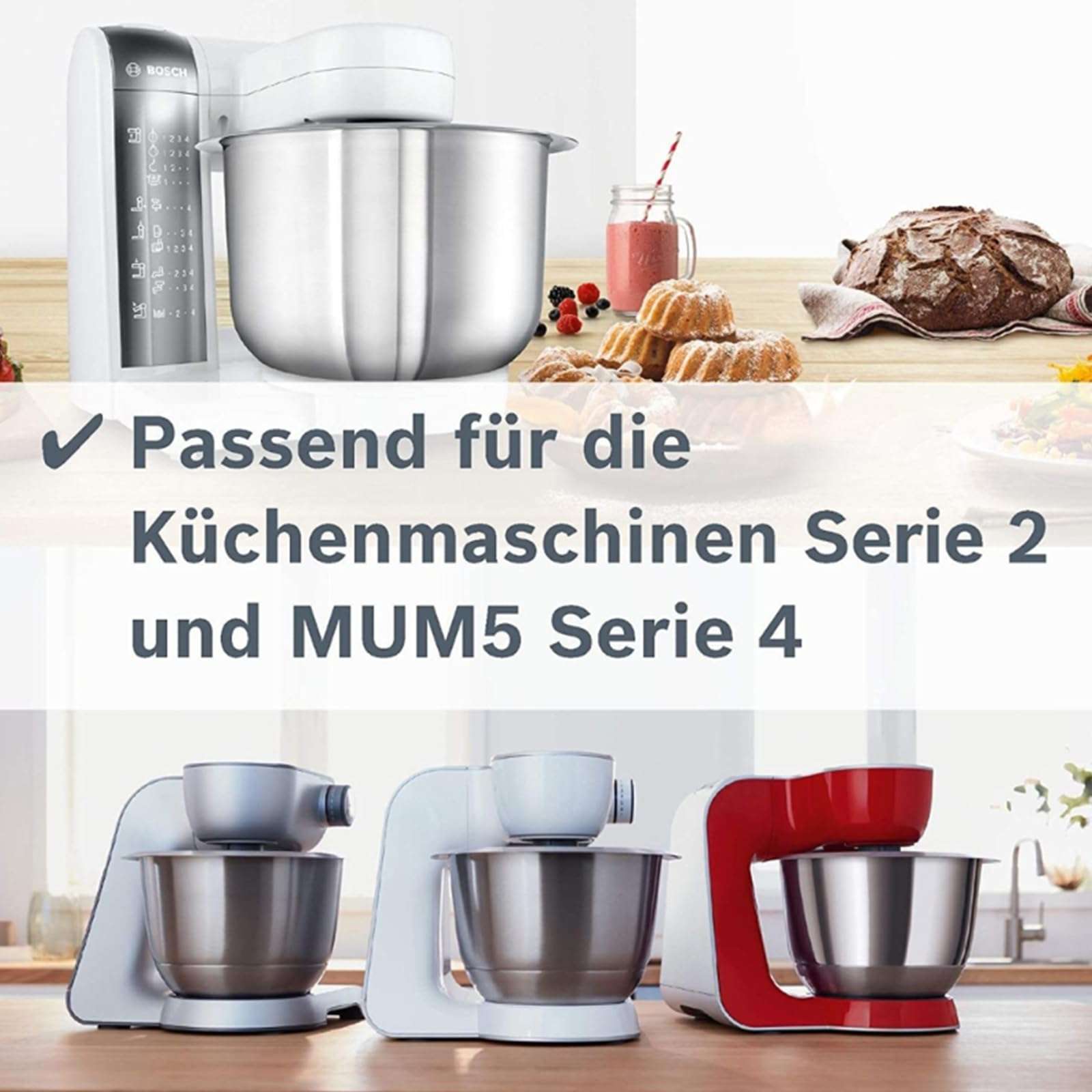 Kodass Cookie Maker Attachment Pastry Attachment Meat Grinder Attachment Stainless Steel Biscuit Mold Dough Cutters for Cookie Stainless Steel 6