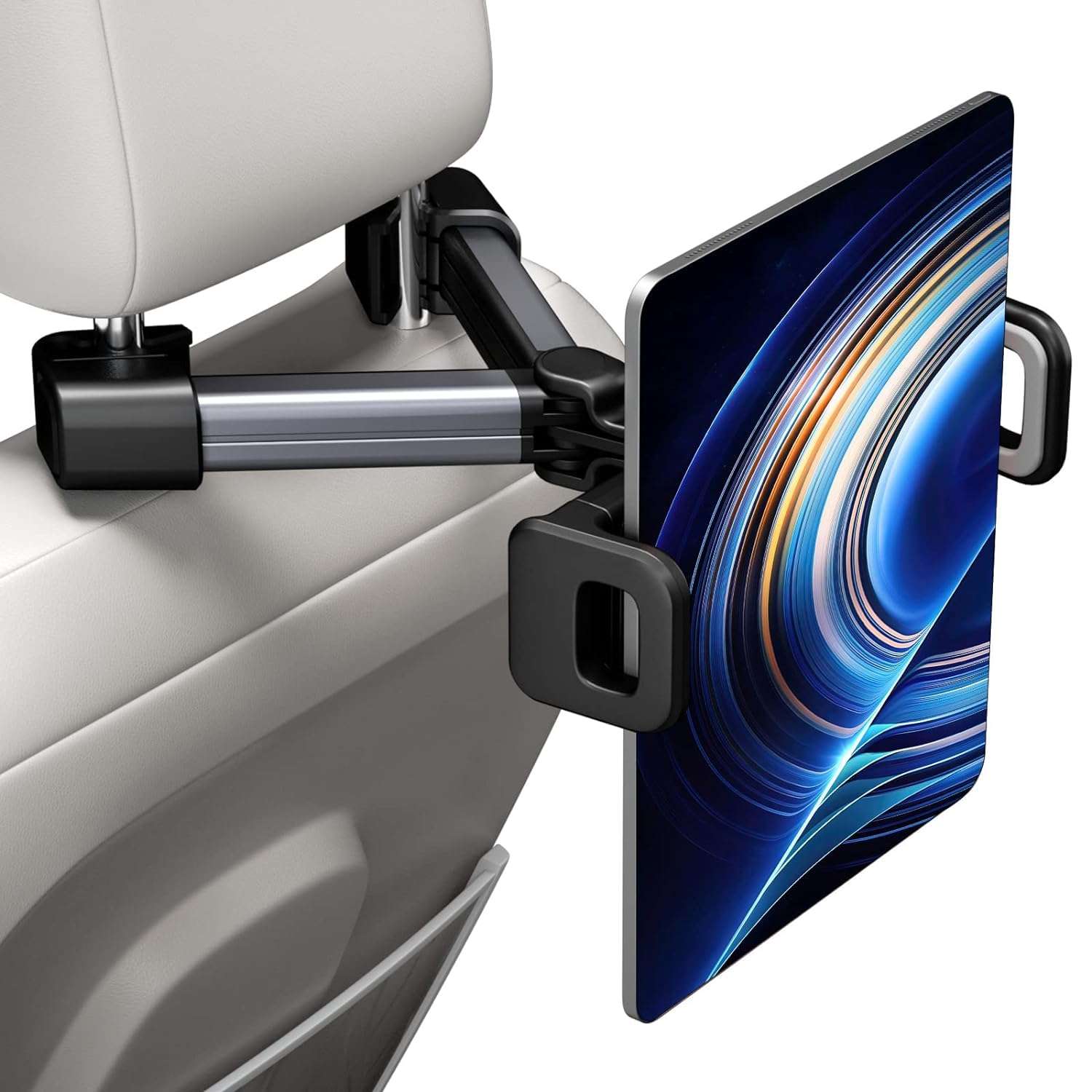 pora's Car Headrest Mount Tablet Holder Car Backseat Seat ipad Cell Phone Holder for Kids Universal 360° Rotating Adjustable for 4"-11" Tablet iPad Air iPad Mini Samsung Galaxy tabs Switch