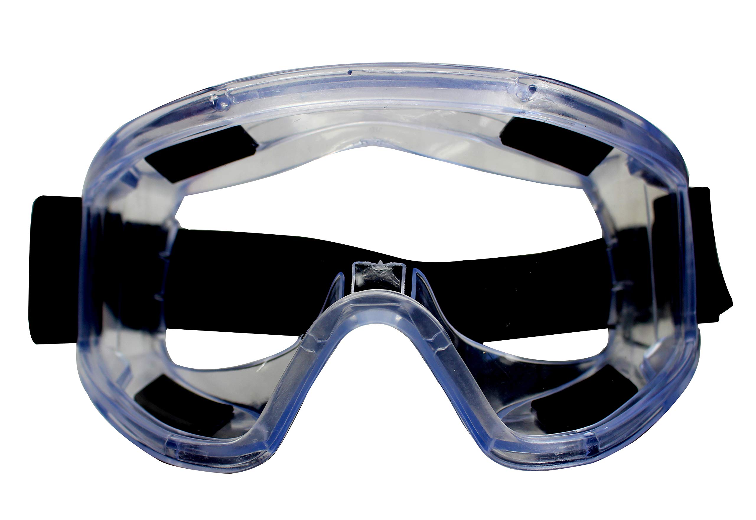 Troy Safety Heavy duty Industrial Protective Chemical Splash Safety Goggles, Glasses | Crystal Clear, Anti-Fog Design, High Impact Resistance | Perfect Eye Protection (24 PCS, NEW-GG201-4D)
