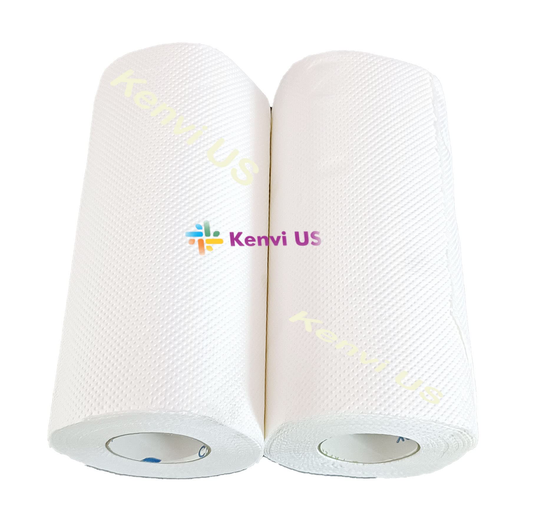Kenvi US Reusable Kitchen Towel Roll Natural & Organic Cleaning Bamboo Cloth No Tree Paper Towels – Eco friendly and Biodegradable Pack of 1 || 04 6