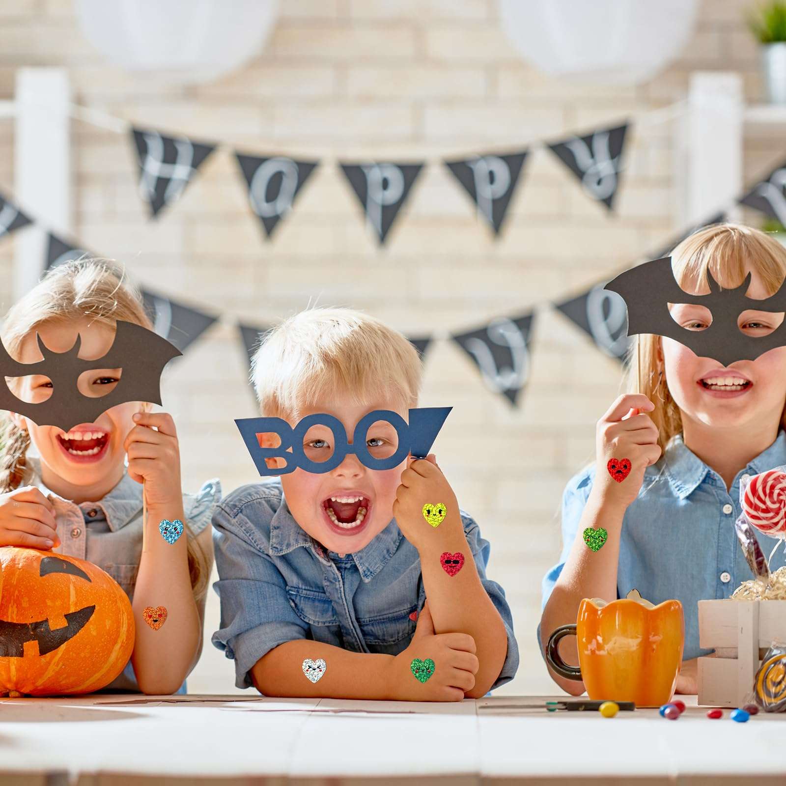 500pcs Foil Heart Stickers, 1 Inch Small Heart Stickers Roll Coated Paper Self Adhesive Behavior Incentive Reward Sticker for Kids Students Teachers Reward Supplies 6