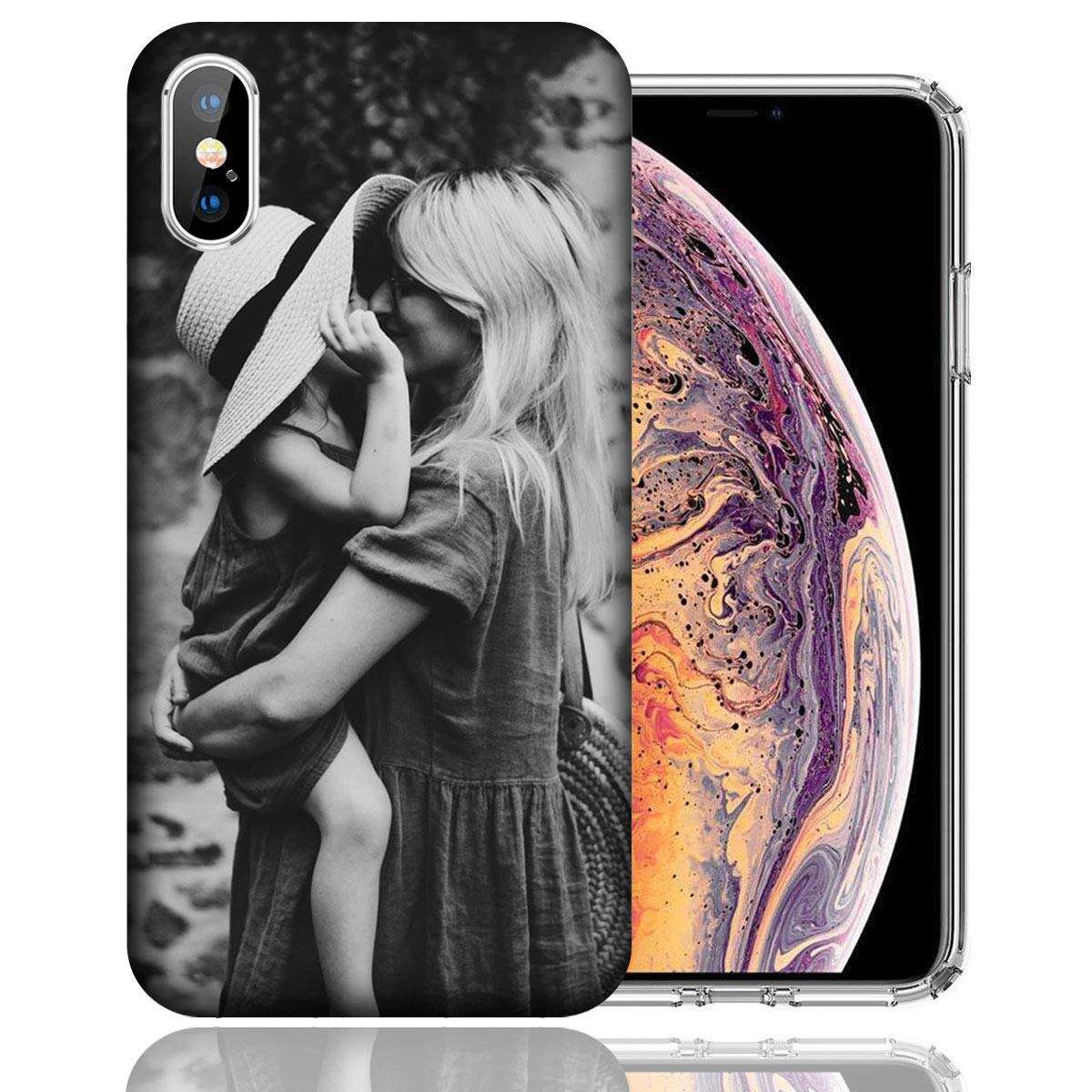 MUNDAZE Personalized Photo Phone case for iPhone Xs 5.8 Inch - Create Custom Case with Your Own Picture, Perfect Valentine Day Gift 4