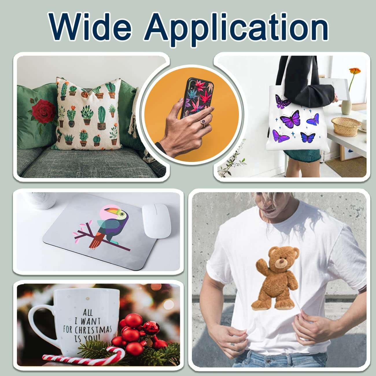 KSI Heat Transfer Printer Ink Sublimation Ink Compatible with SAWGRASS Virtuoso SG400 SG500 SG800 SG1000 and RICOH GC41 GC42 GC51 Printers (Black, Cyan, Magenta, Yellow) 100ML4 PCS 4