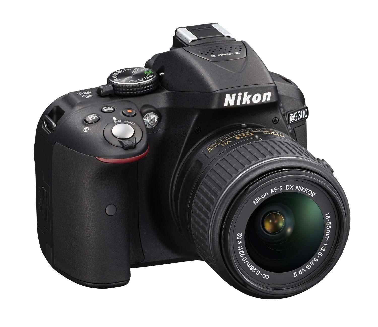 Nikon D5300 24.2 MP CMOS Digital SLR Camera with 18-55mm f/3.5-5.6G ED VR Auto Focus-S DX NIKKOR Zoom Lens (Black) 4