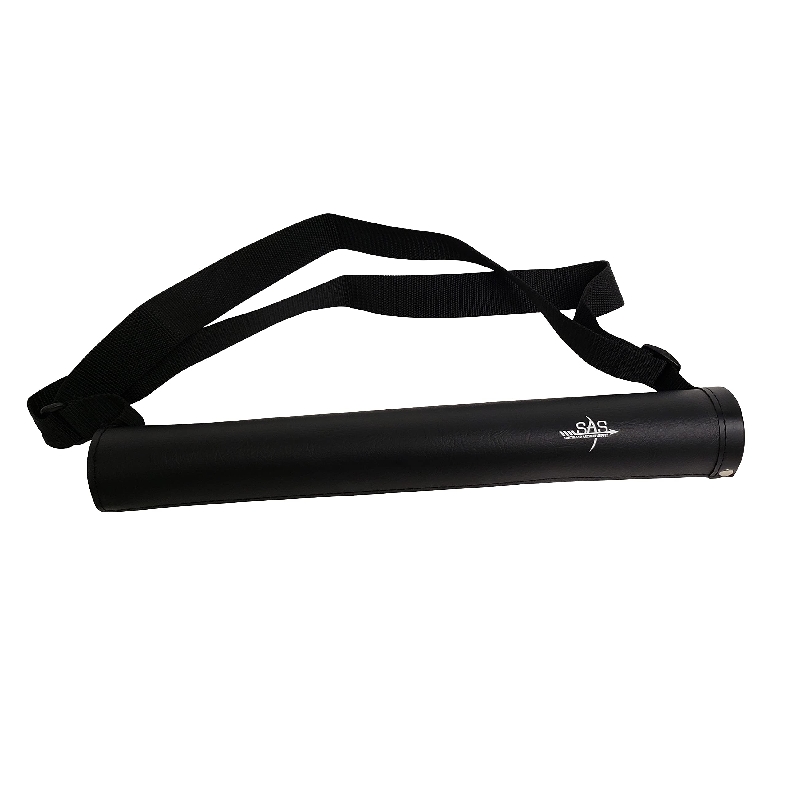 Southland Archery Supply SAS Leather Tube 17" Hip Quiver Arrow Holder with Belt Clip (Hip/Back Quiver 2-in-1) 1