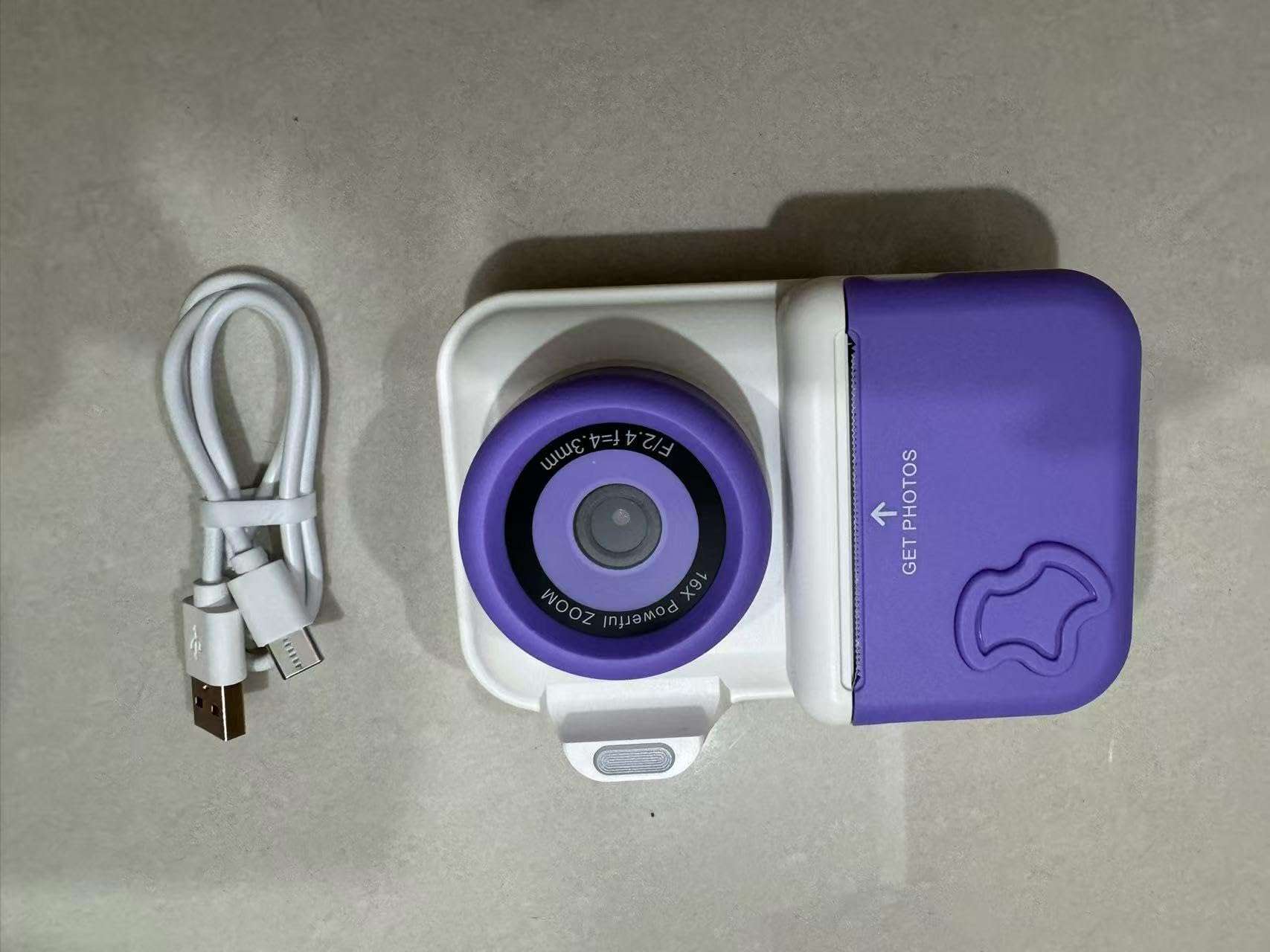 Kids Instant Print Camera, Christmas Birthday Gifts Toys for Girls Boys Age 3 4 5 6 7 8 9 10 Years Old